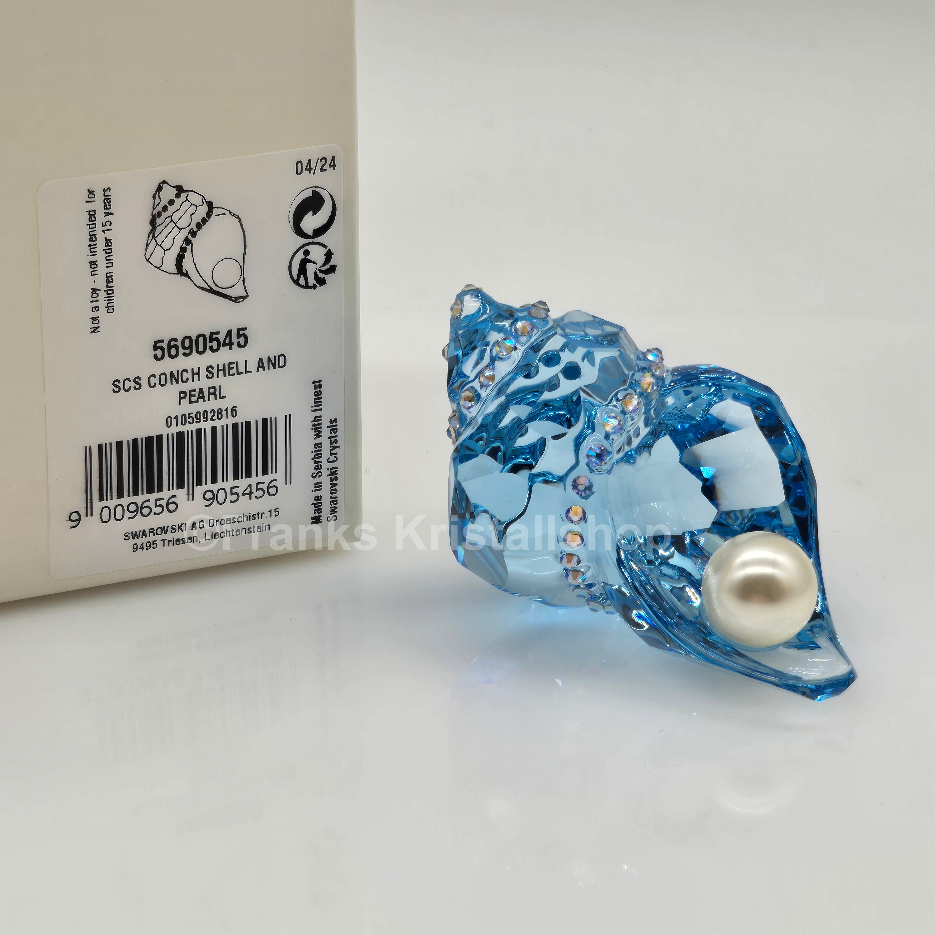 SWAROVSKI SCS Jahresfigur 2025 Idyllia Schneckenmuschel und Perle 5690545