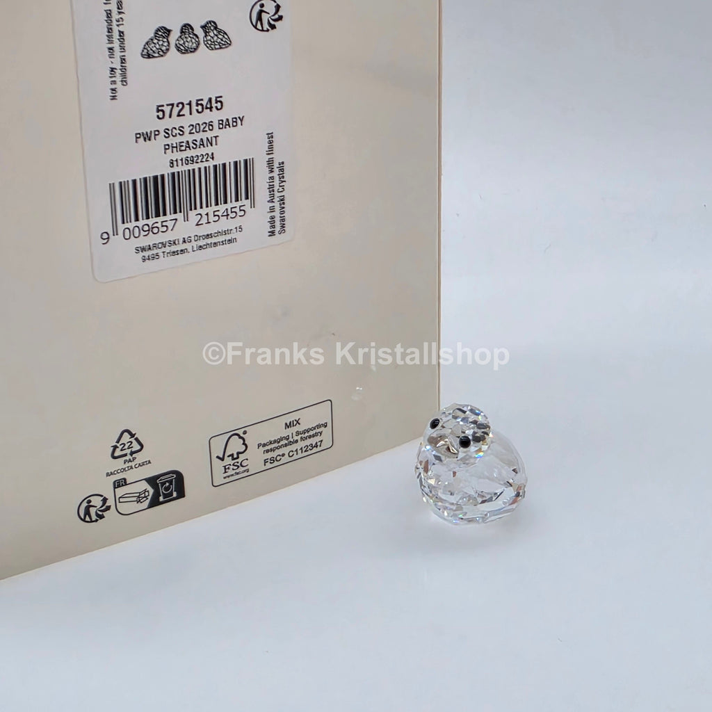 SWAROVSKI SCS Jahresfigur 2026 Idyllia Baby Fasan Diamantfasan 5721545