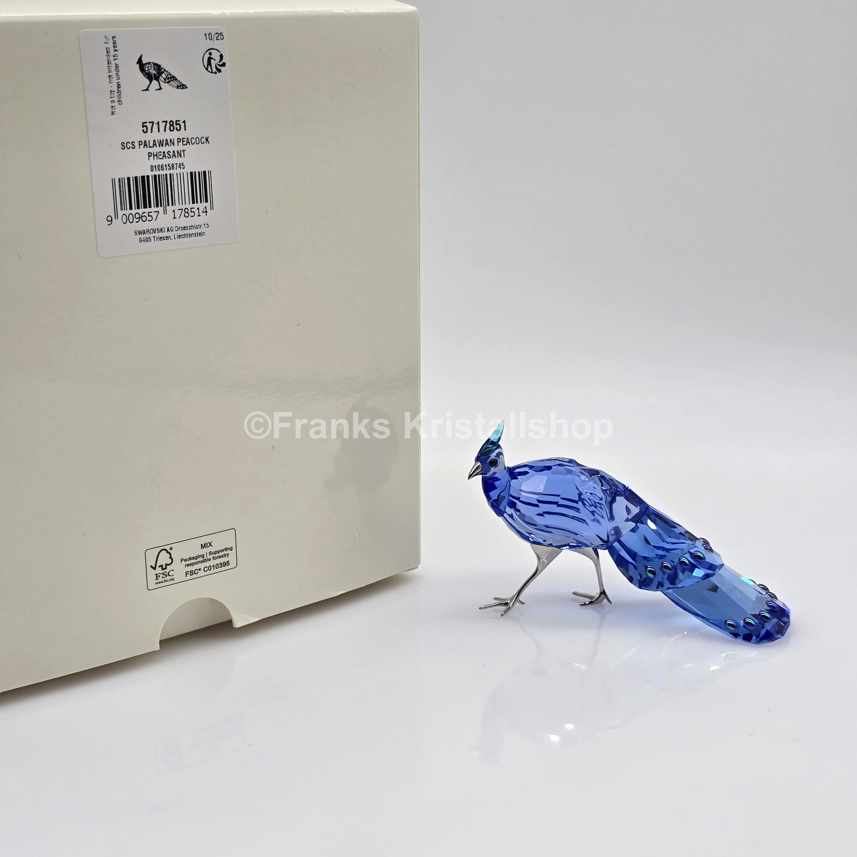 SWAROVSKI SCS Jahresfigur 2026 Idyllia Palawan-Pfaufasan 5717851