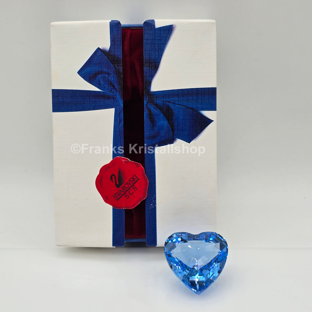 SWAROVSKI SCS Jahresfigur Herz Blau 210899