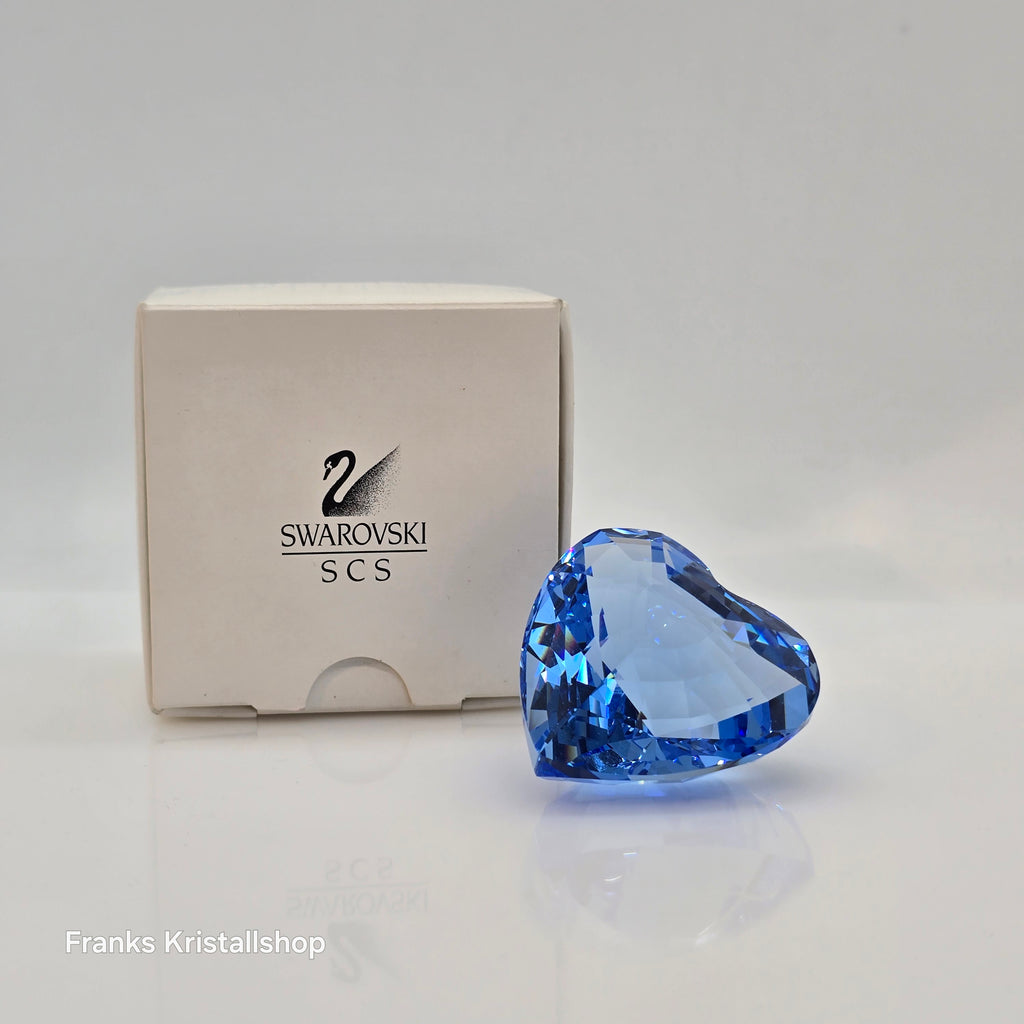 SWAROVSKI SCS Jahresfigur Herz Blau 210899