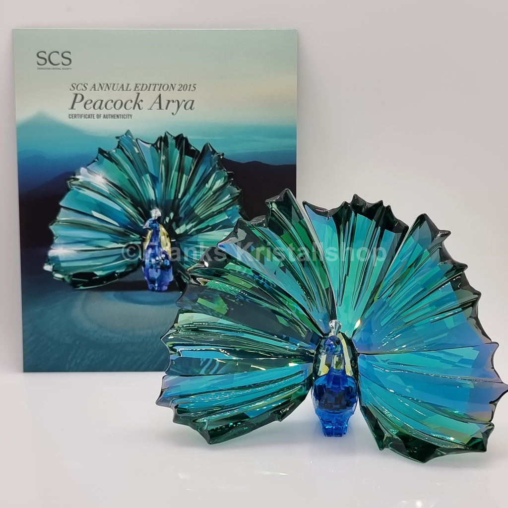 SWAROVSKI SCS Jahresfigur 2015 Pfau Arya 5063694