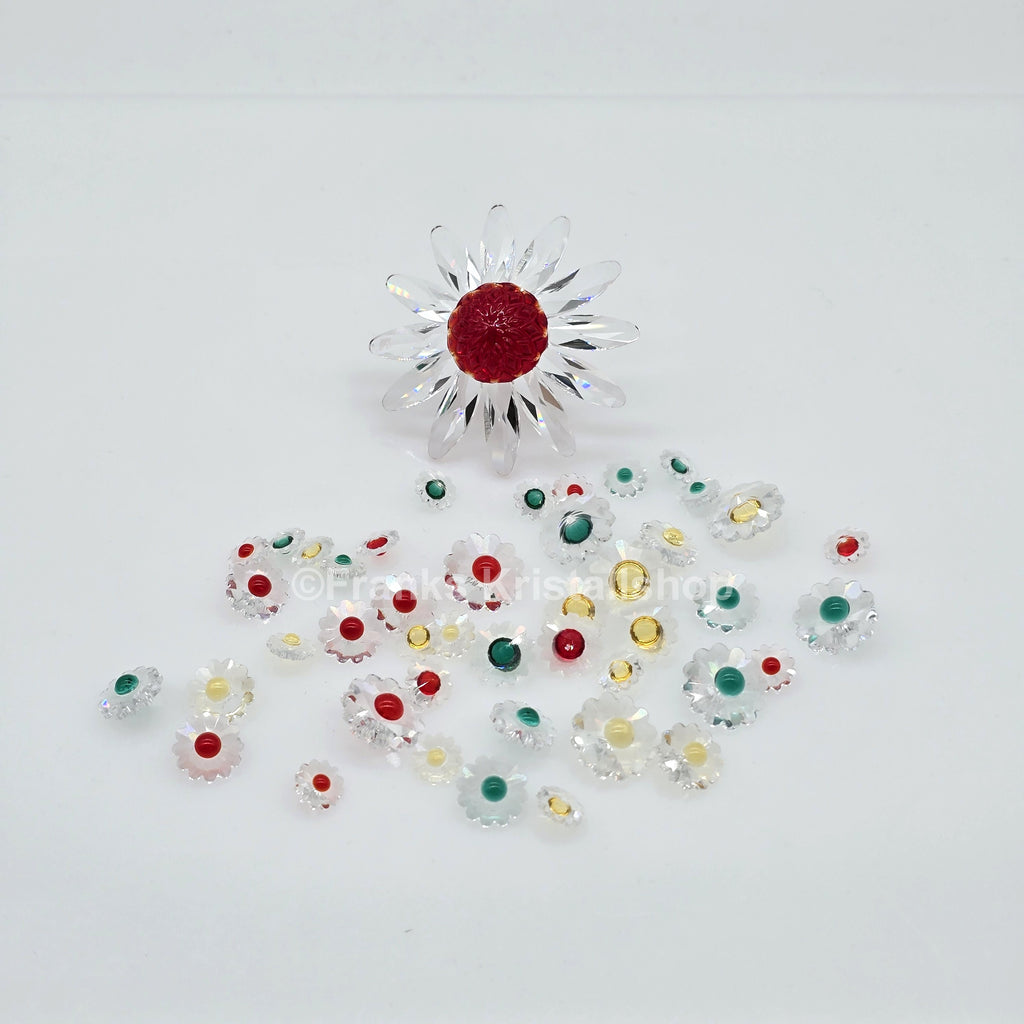 SWAROVSKI SCS Margerite Rot + Mini Margeriten Bunt 252371