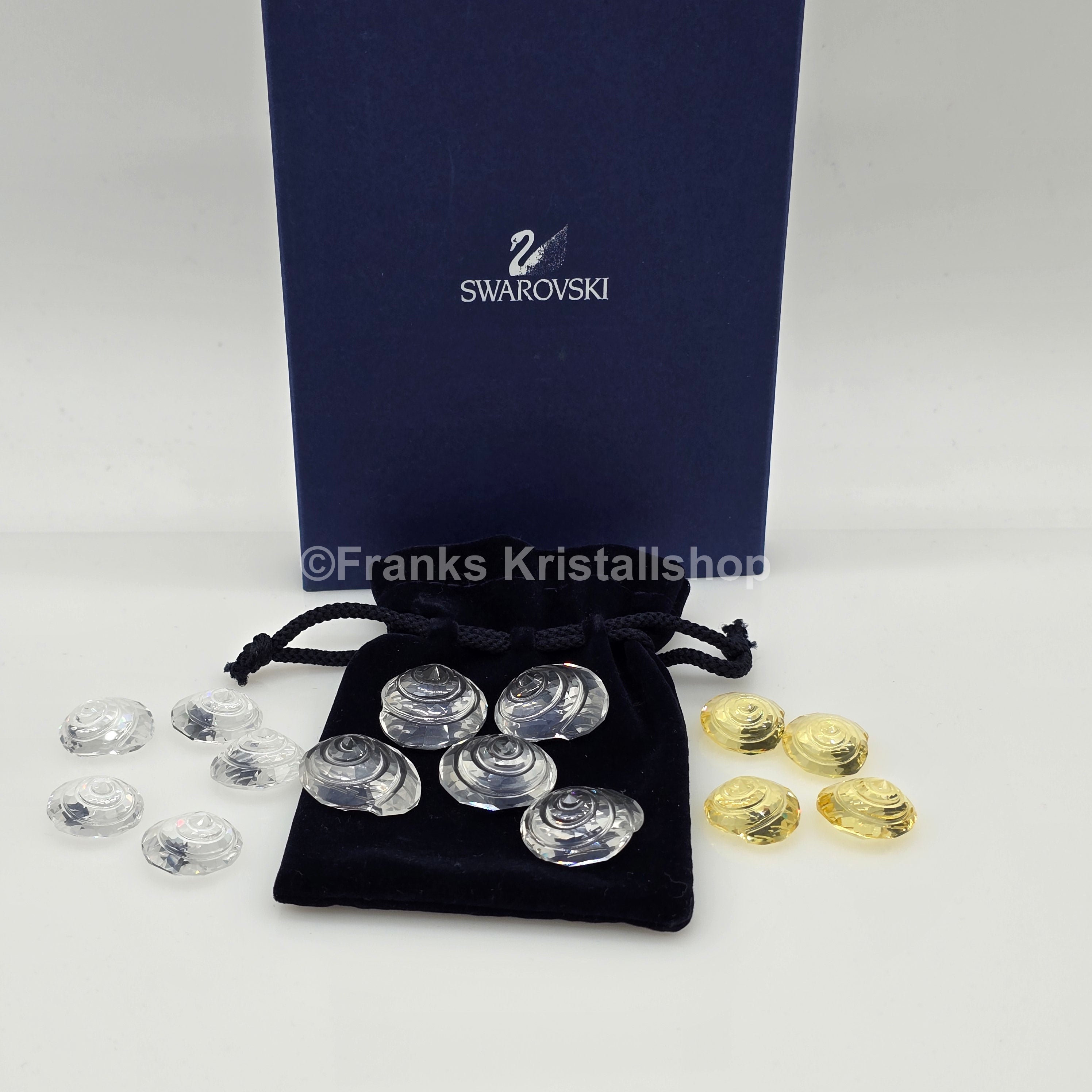 SWAROVSKI SCS Jahresfigur Community 2007 Kreiselmuschel Set 880692
