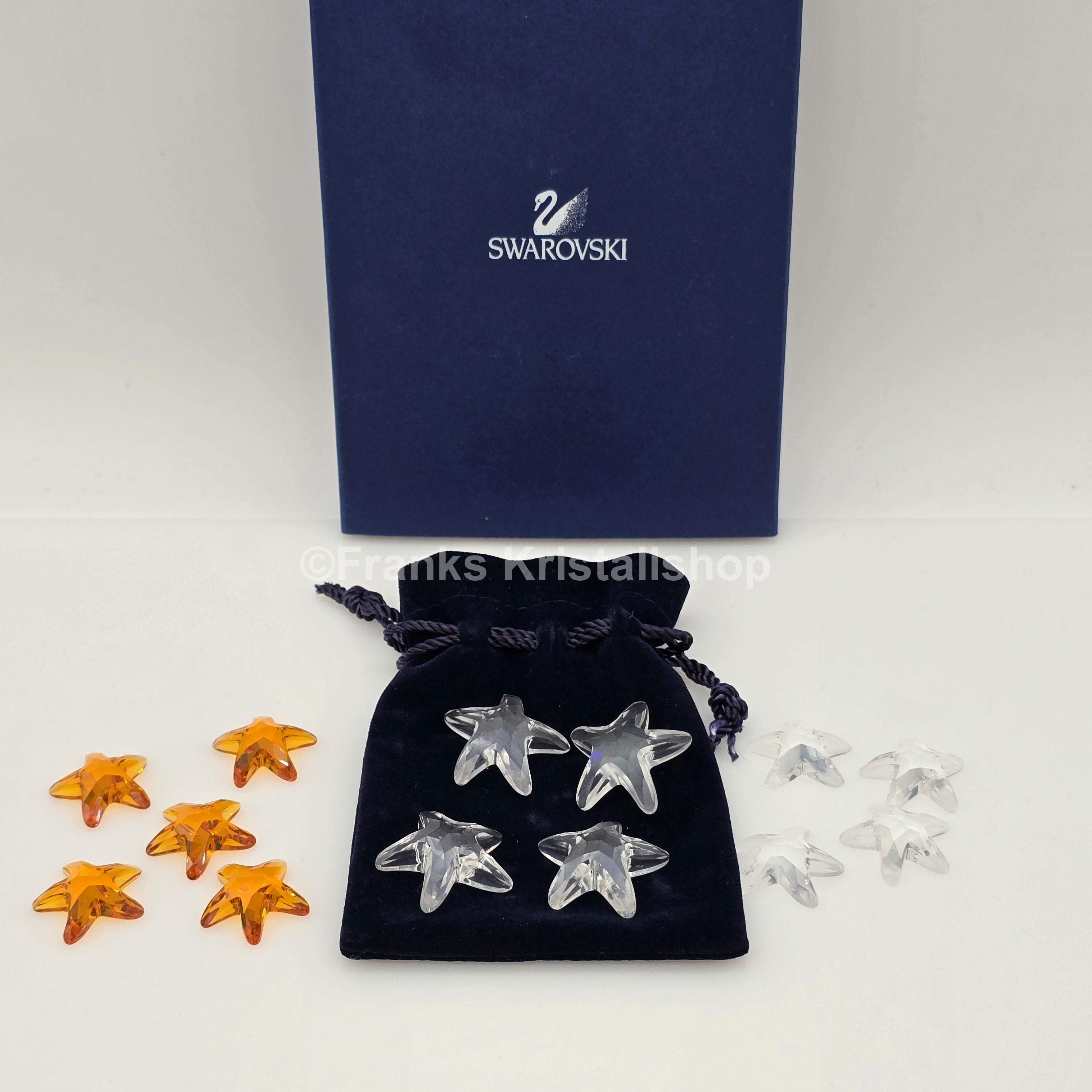 SWAROVSKI SCS Jahresfigur Harmony 2005 Seestern Set 679352