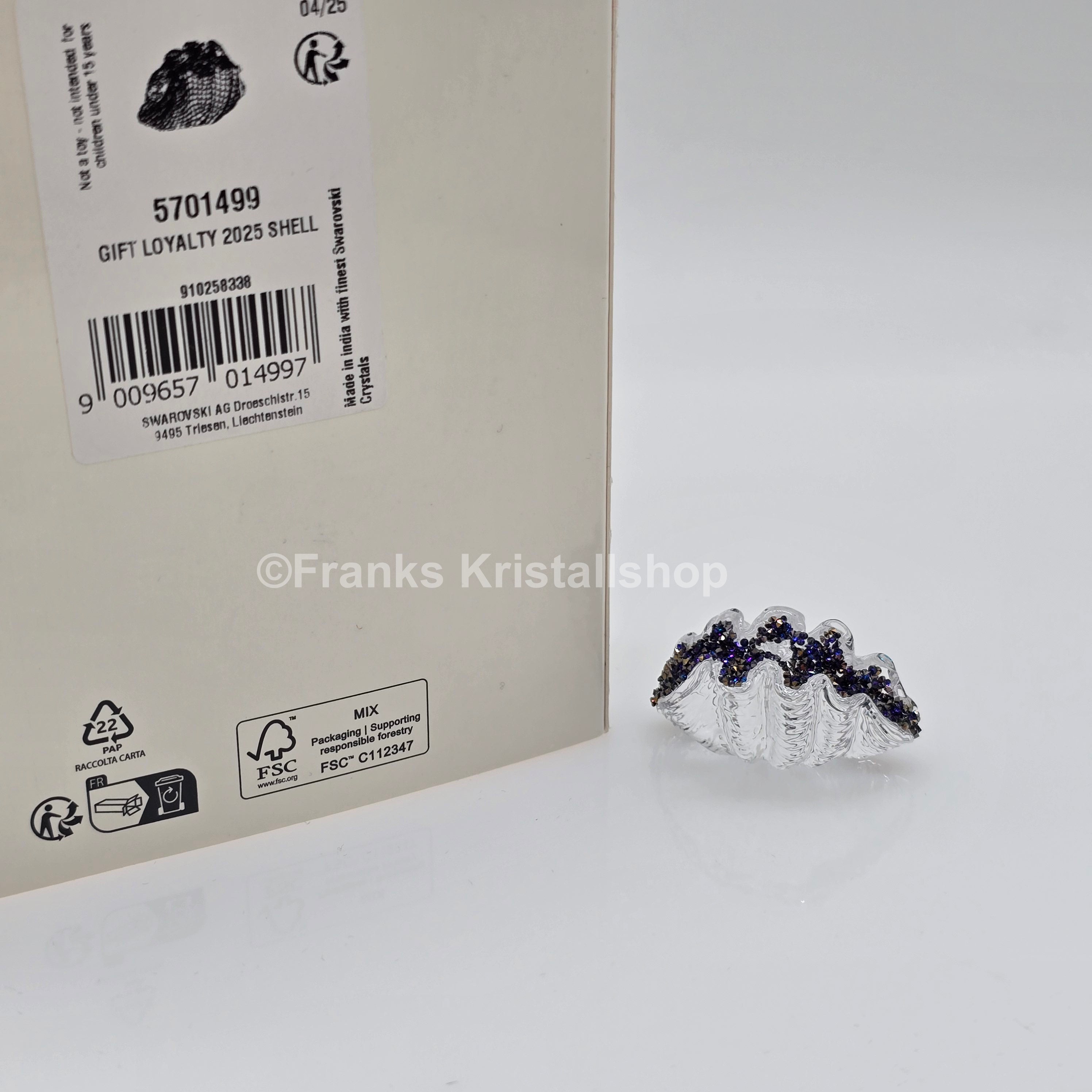 SWAROVSKI SCS Auster Muschel 2025 Sonderausgabe Loyality Gift 5701499