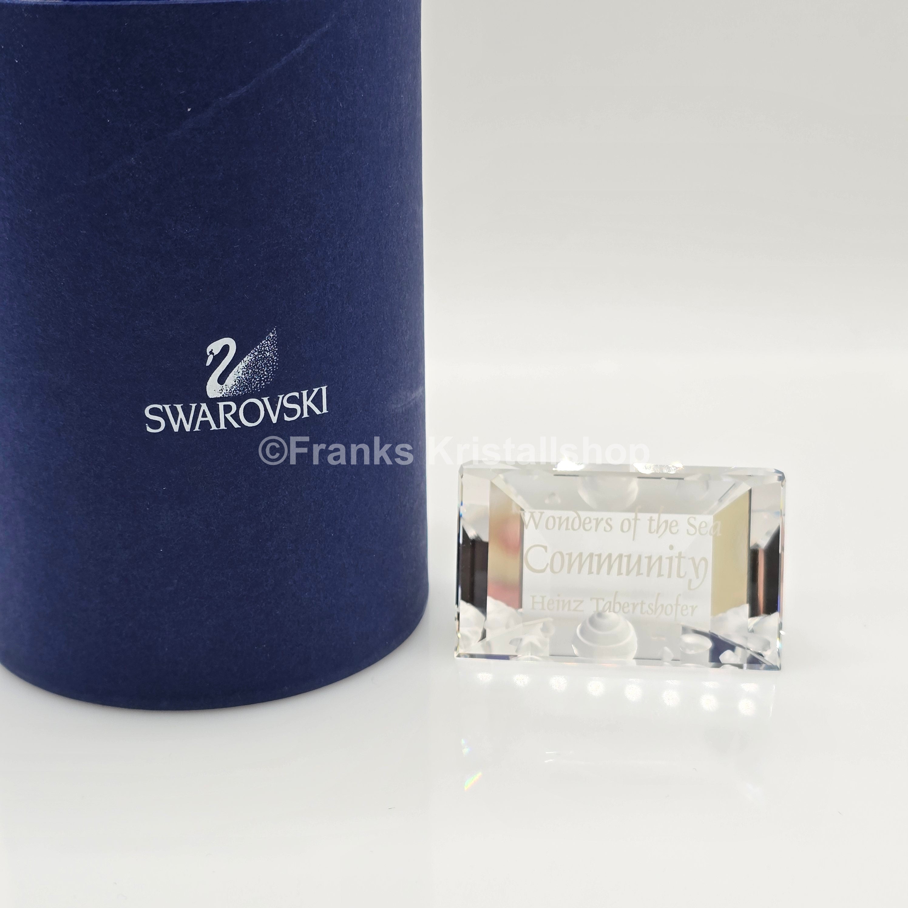 SWAROVSKI SCS Namensschild Community Wonders of the Sea 898130