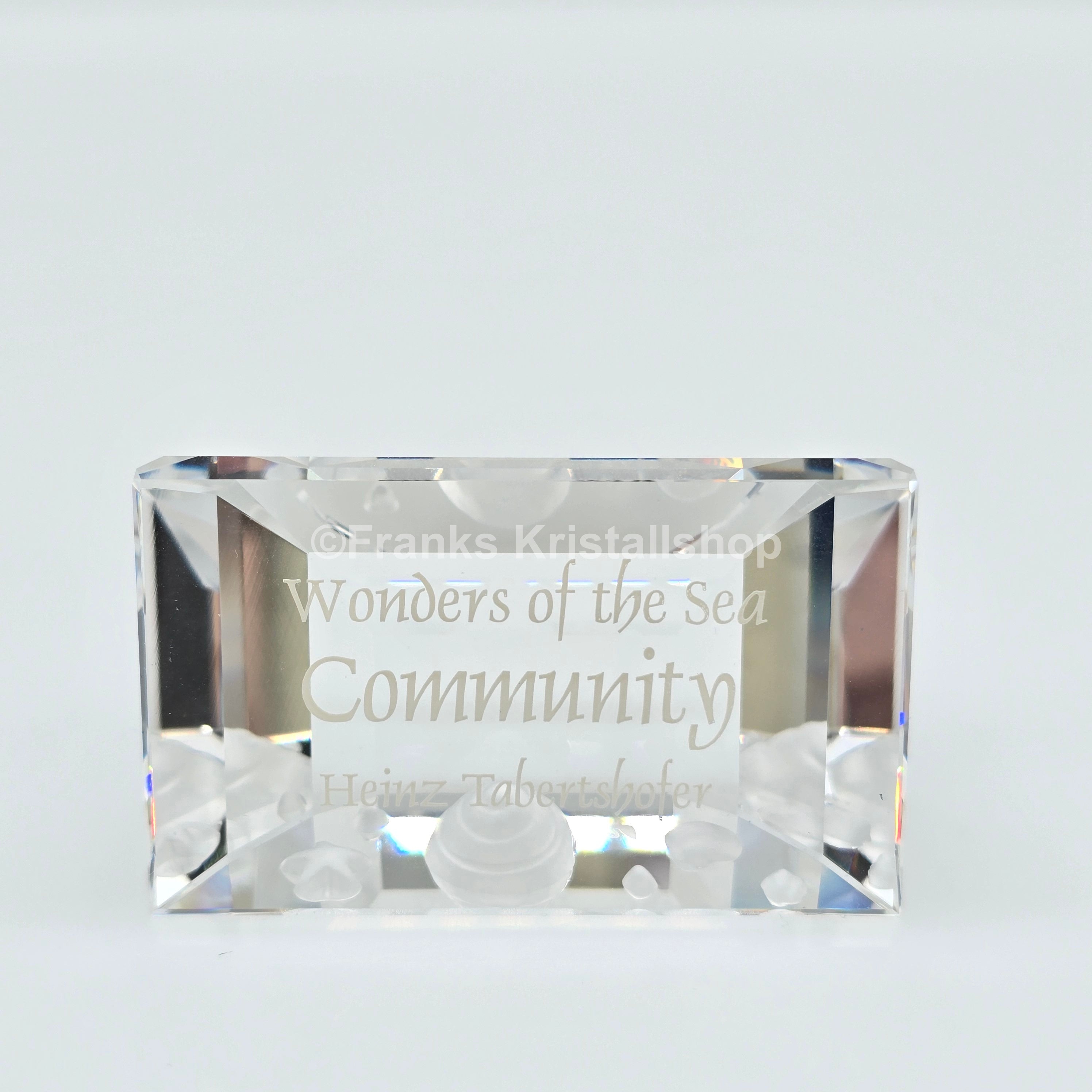 SWAROVSKI SCS Namensschild Community Wonders of the Sea 898130