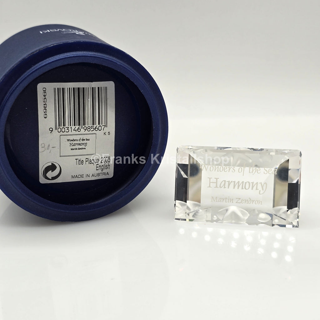 SWAROVSKI SCS Namensschild Harmony Wonders of the Sea 698560