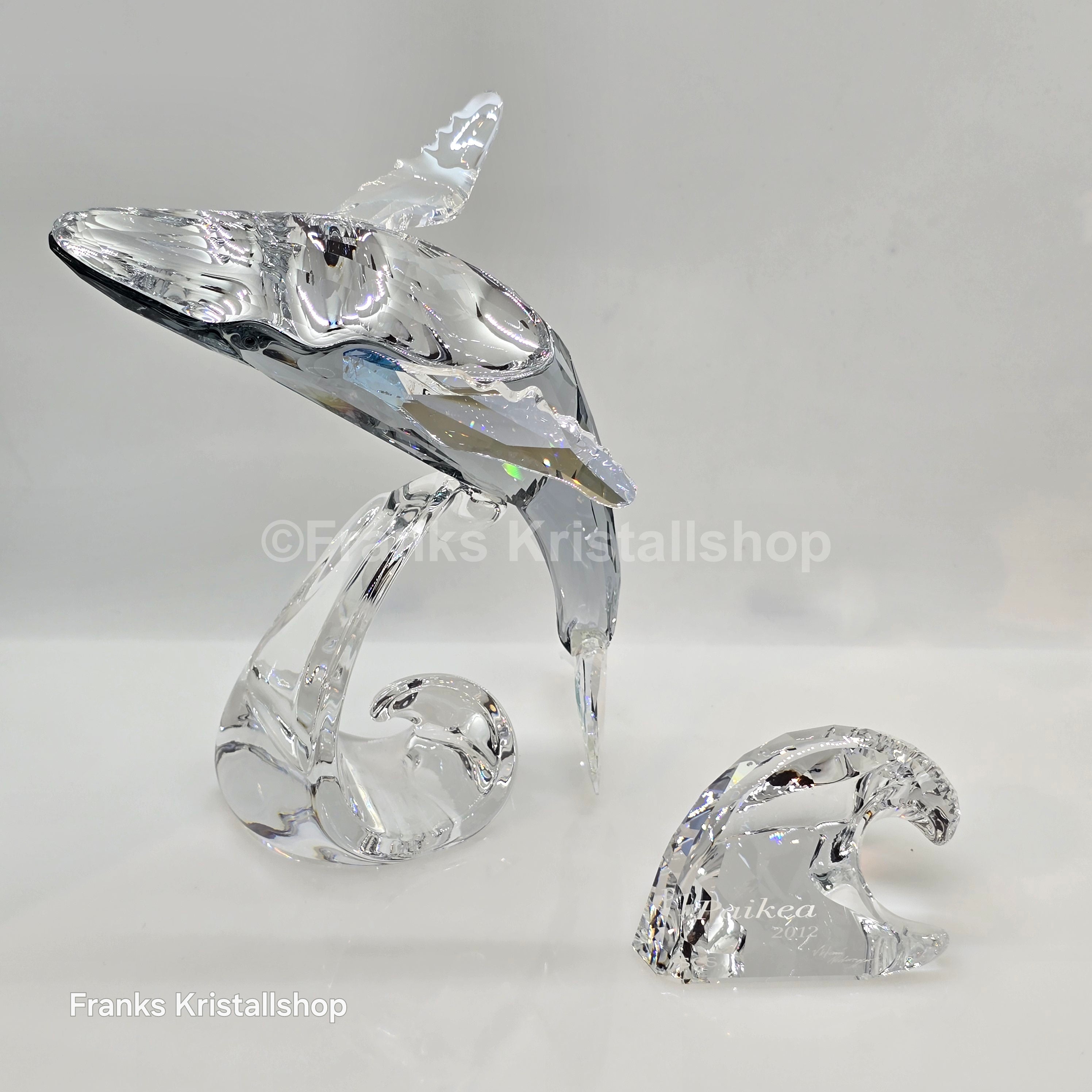 SWAROVSKI SCS Jahresfigur 2012 Wal Paikea 1095228 oU