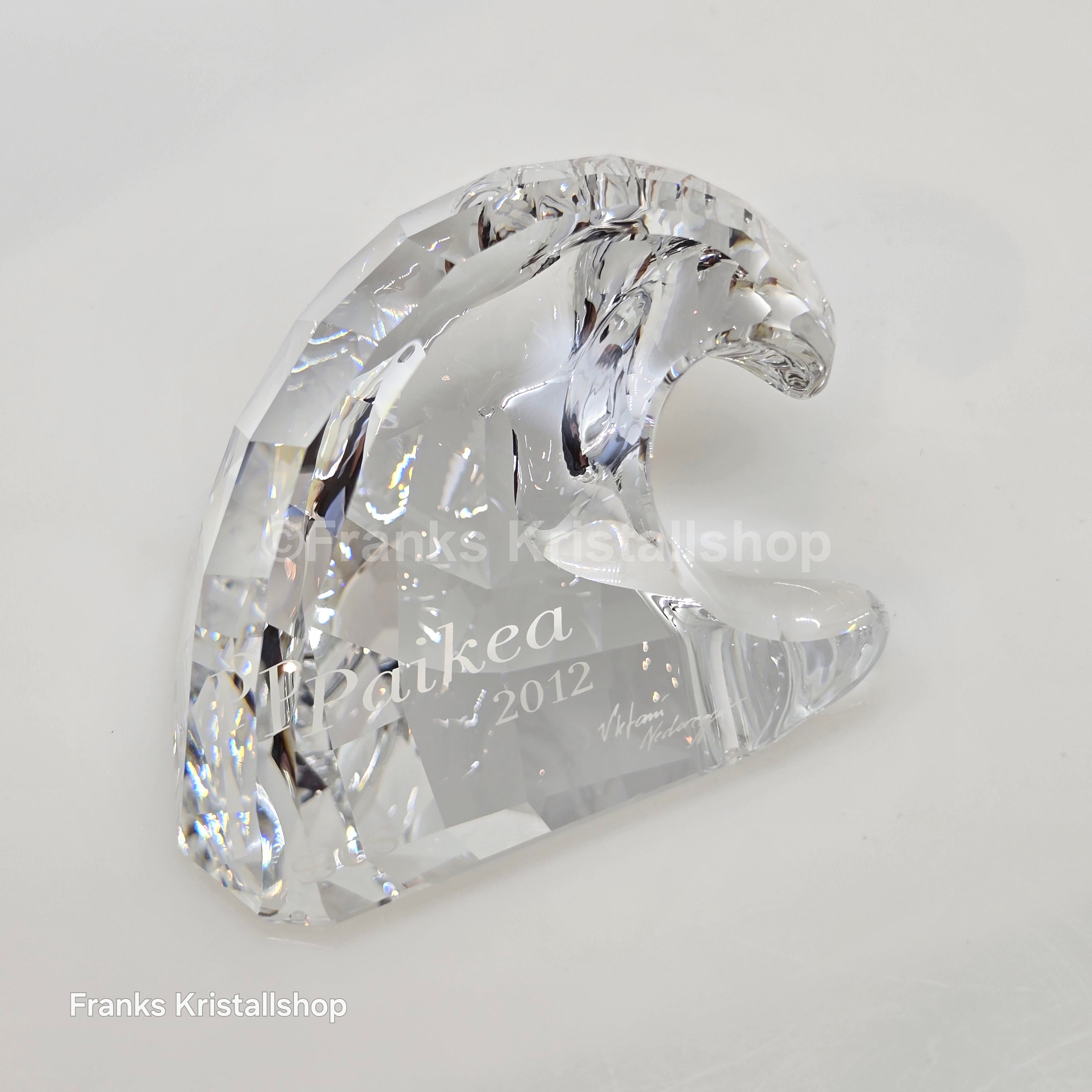 SWAROVSKI SCS Jahresfigur 2012 Wal Paikea 1095228 oU