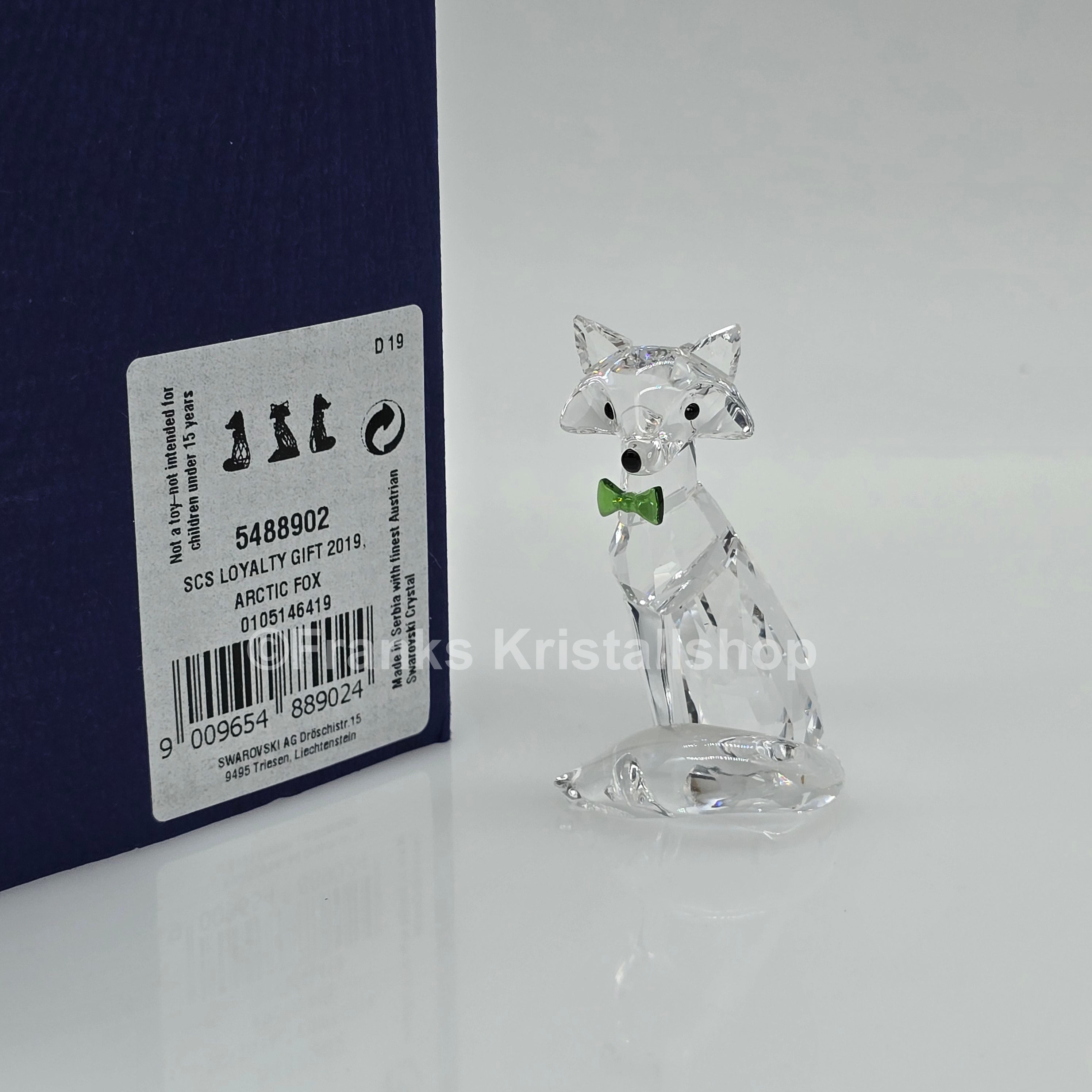 SWAROVSKI SCS Polarfuchs Arktischer Fuchs 2019 Baby Animals 5488902