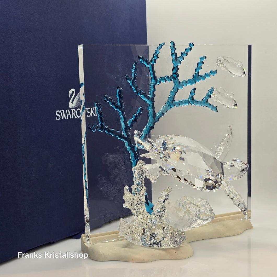 SWAROVSKI SCS Jahresfigur 2006 Wonders Of The Sea Schildkröte Eternity Color 684266