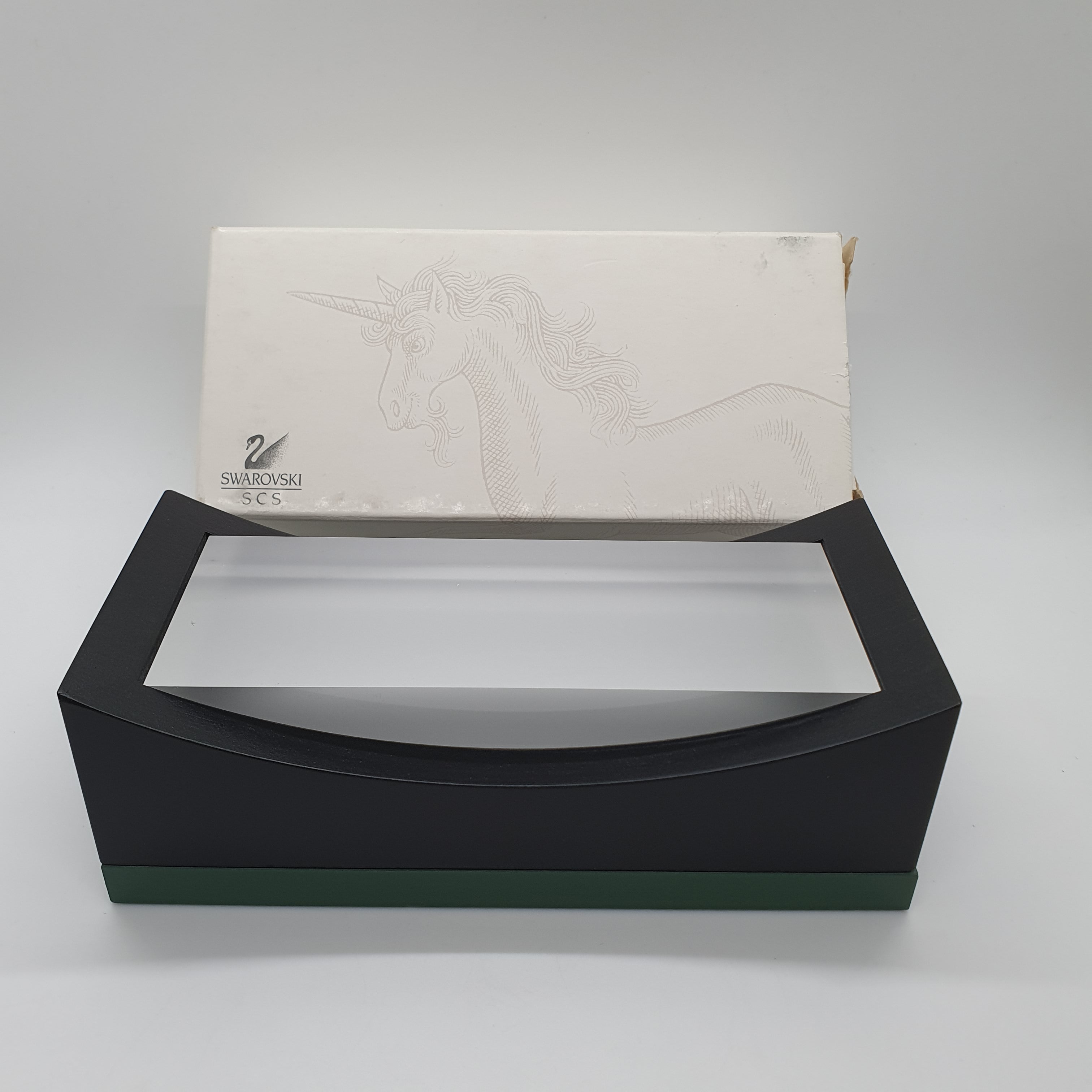 SWAROVSKI Sockel zu SCS Jahresfigur 1996 Das Einhorn