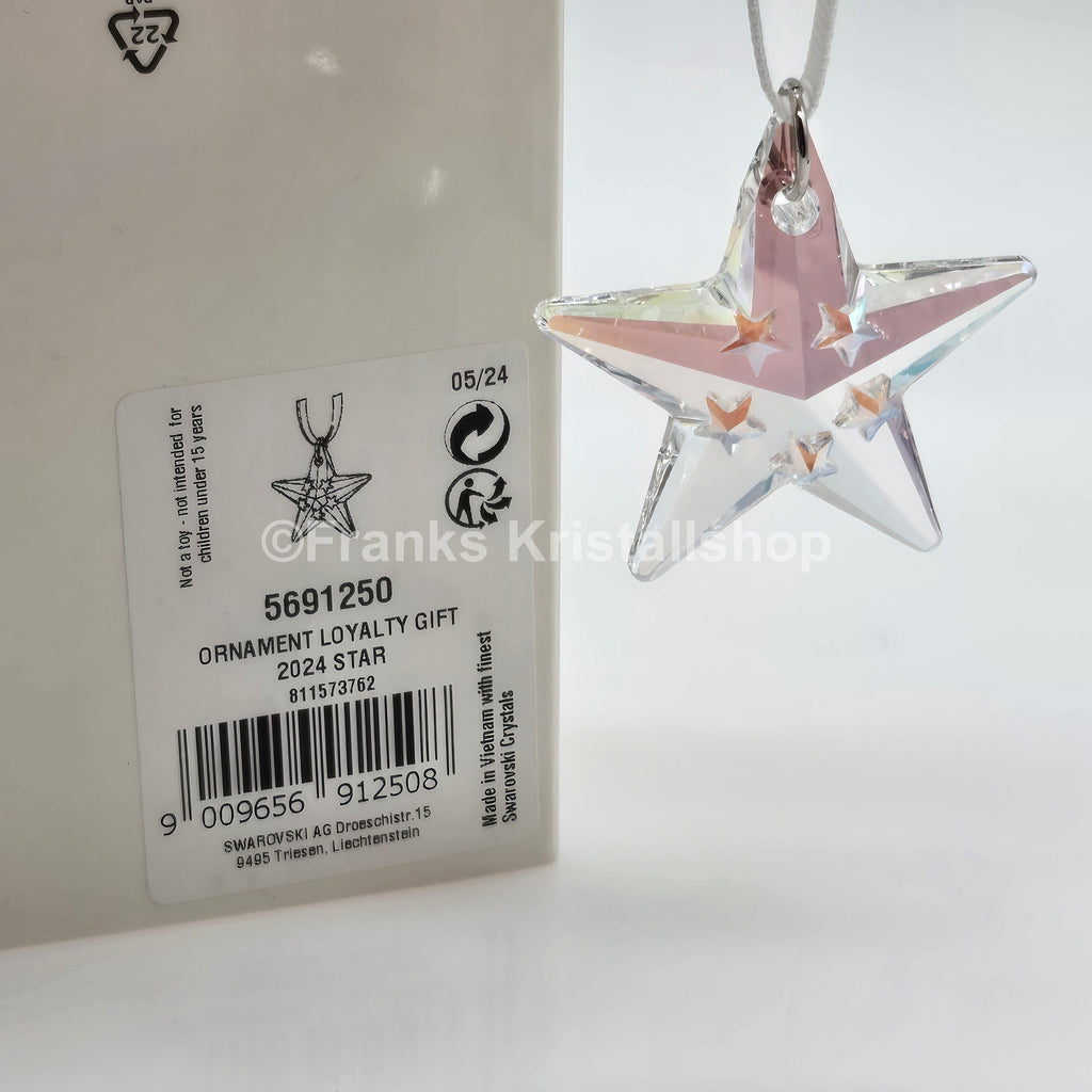 SWAROVSKI SCS Weihnachtsstern 2024 Sonderausgabe Loyality Gift 5691250