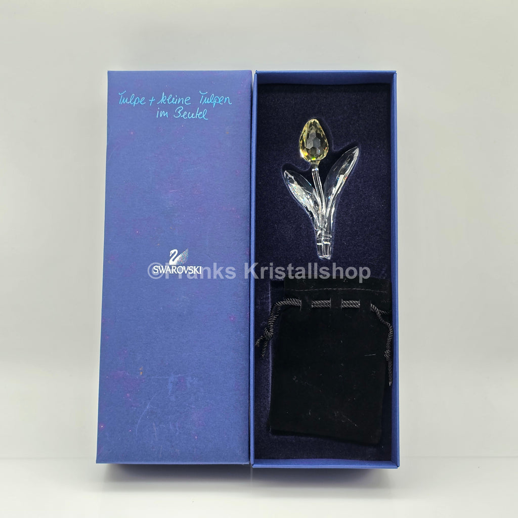 SWAROVSKI SCS Tulpe Gelb mit kleinen Tulpen 606568 + 606546R