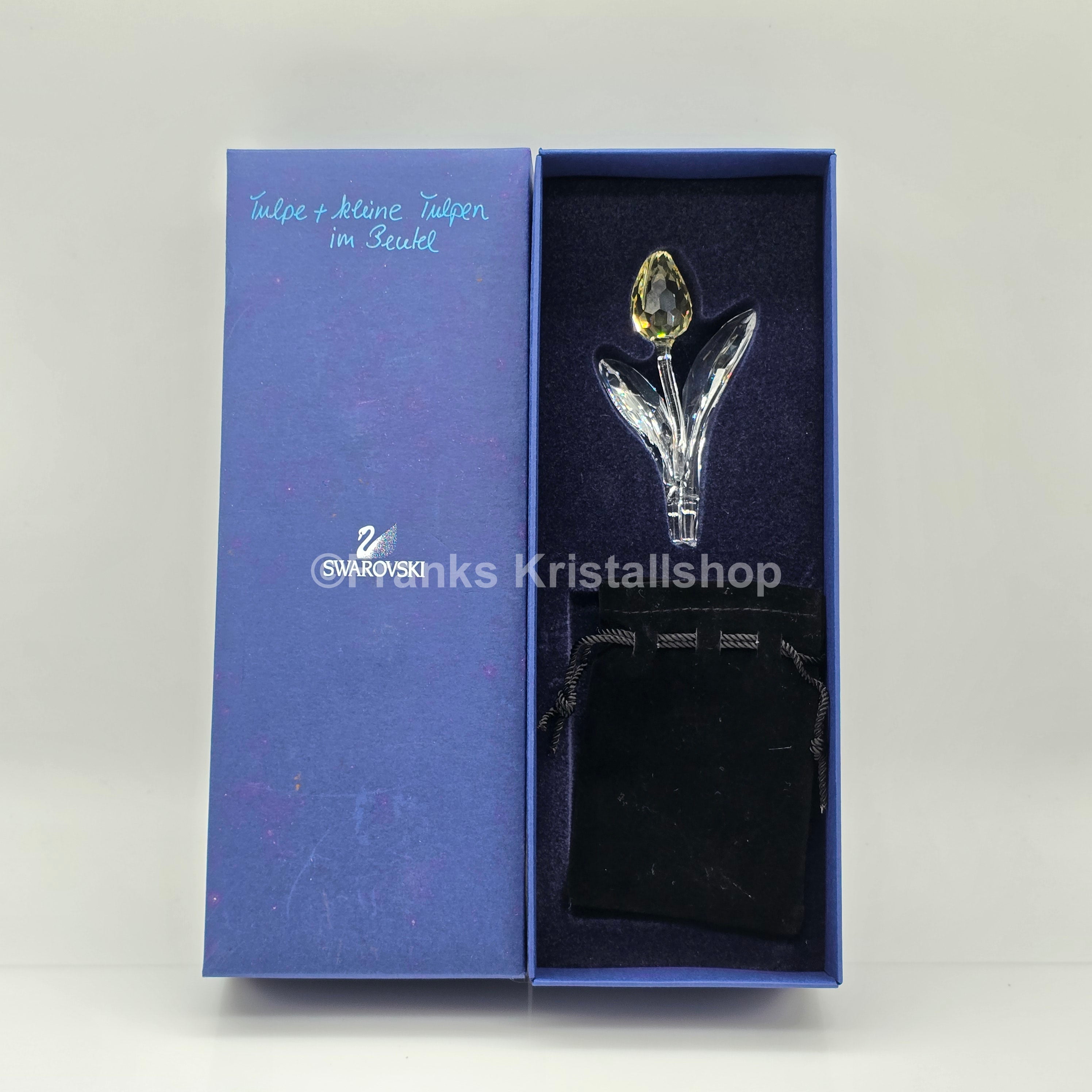 SWAROVSKI SCS Tulpe Gelb mit kleinen Tulpen 606568 + 606546R