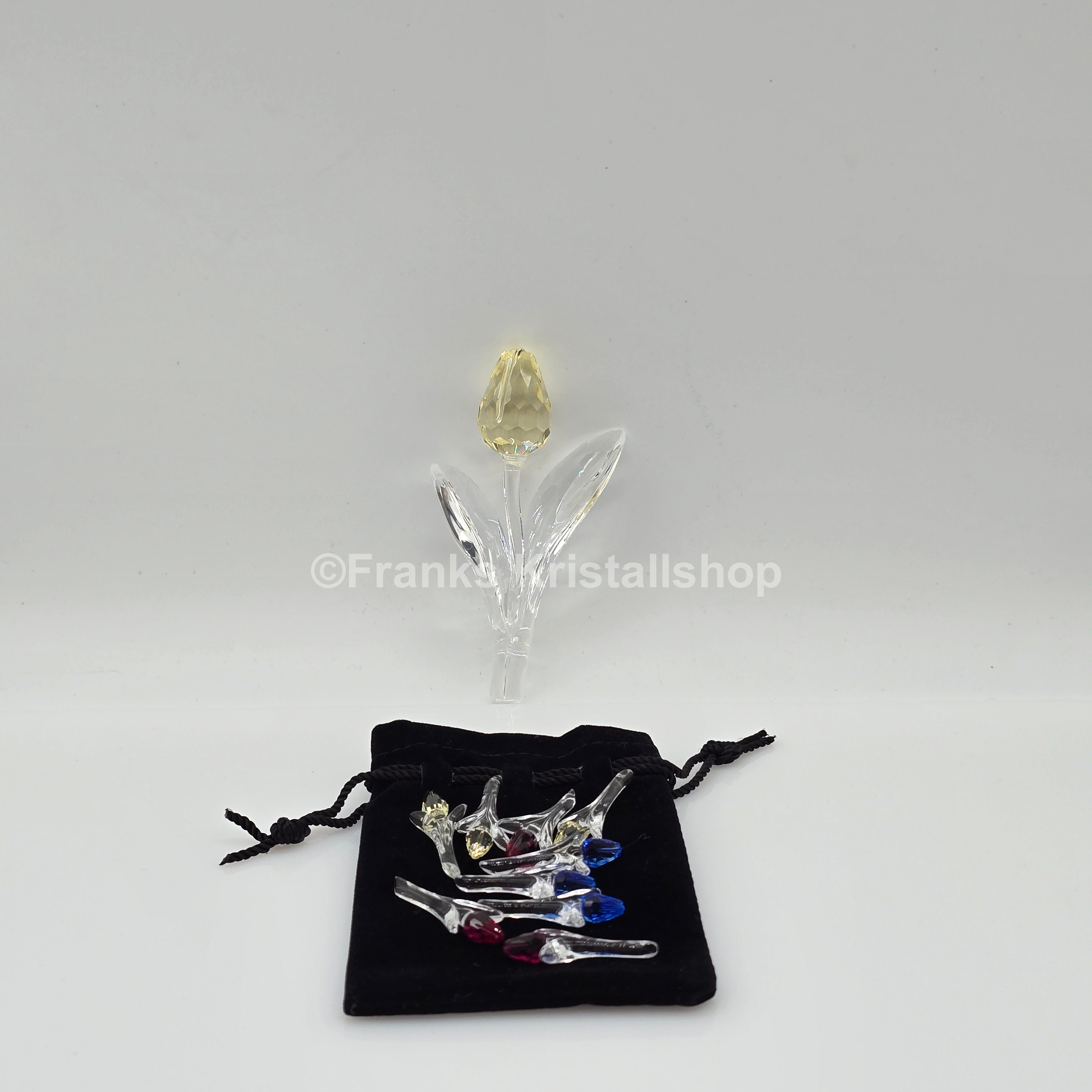 SWAROVSKI SCS Tulpe Gelb mit kleinen Tulpen 606568 + 606546R