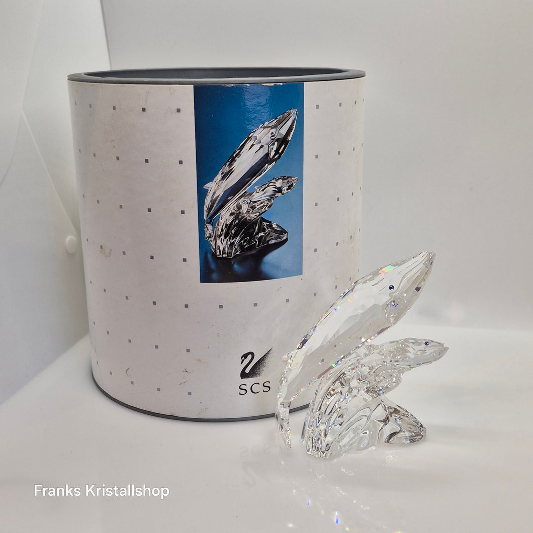 SWAROVSKI SCS Jahresfigur 1992 Die Wale 164614 mF