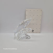 Lade das Bild in den Galerie-Viewer, SWAROVSKI SCS Jahresfigur 1992 Die Wale 164614 mF
