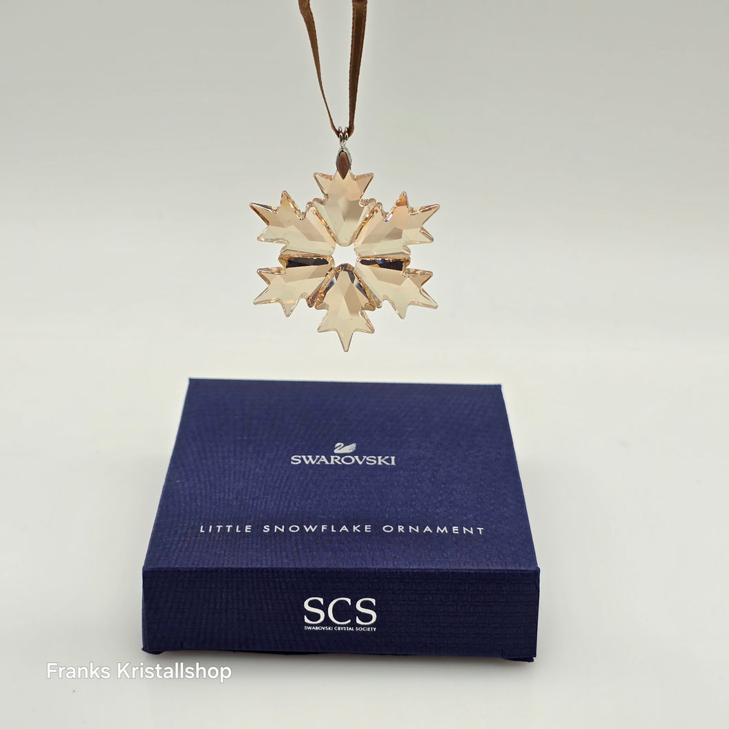 SWAROVSKI SCS Weihnachtsstern 2018 klein gold 5357986