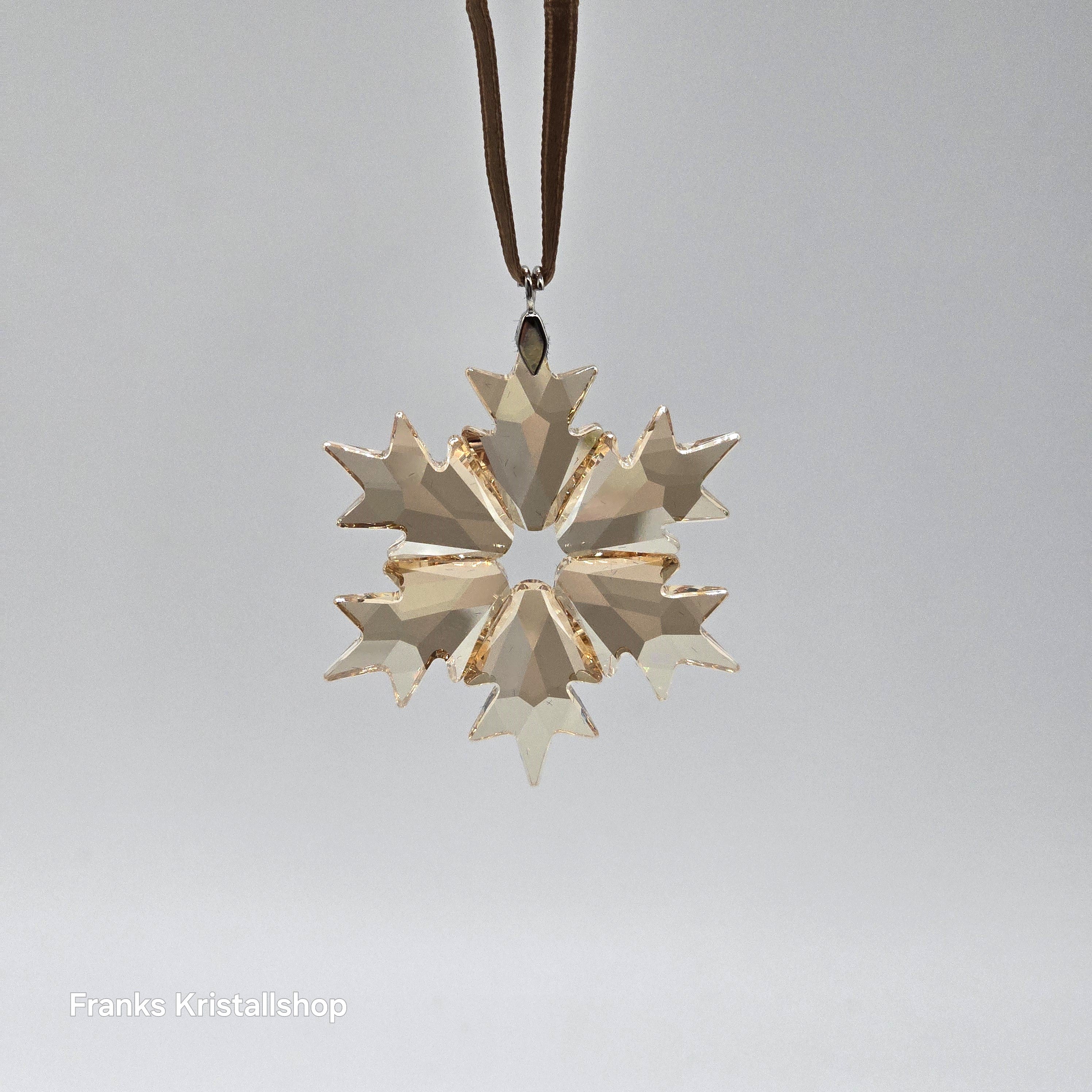 SWAROVSKI SCS Weihnachtsstern 2018 klein gold 5357986