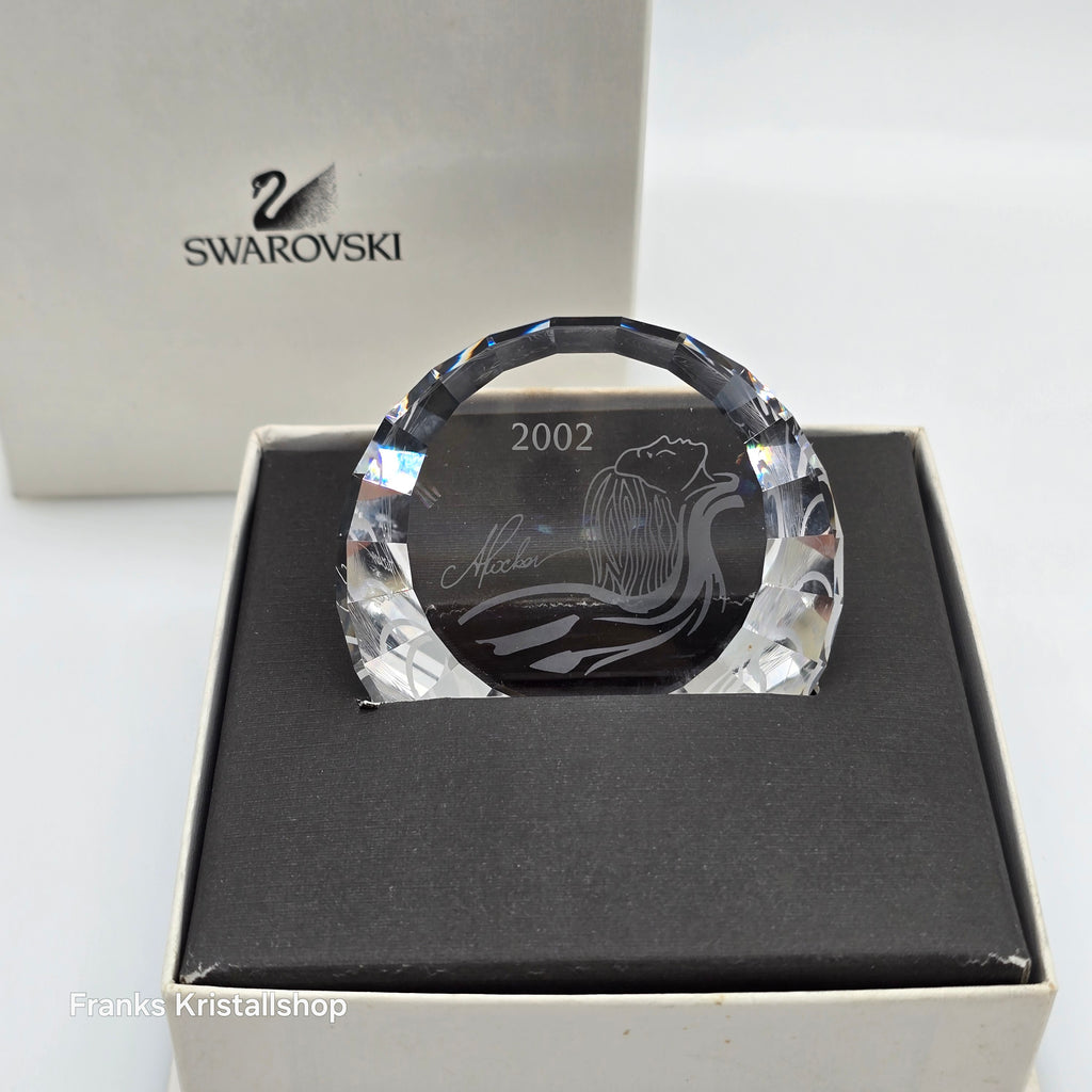SWAROVSKI SCS Briefbeschwerer 38 mm zur Jahresfigur 2002 Isadora 608237 oU