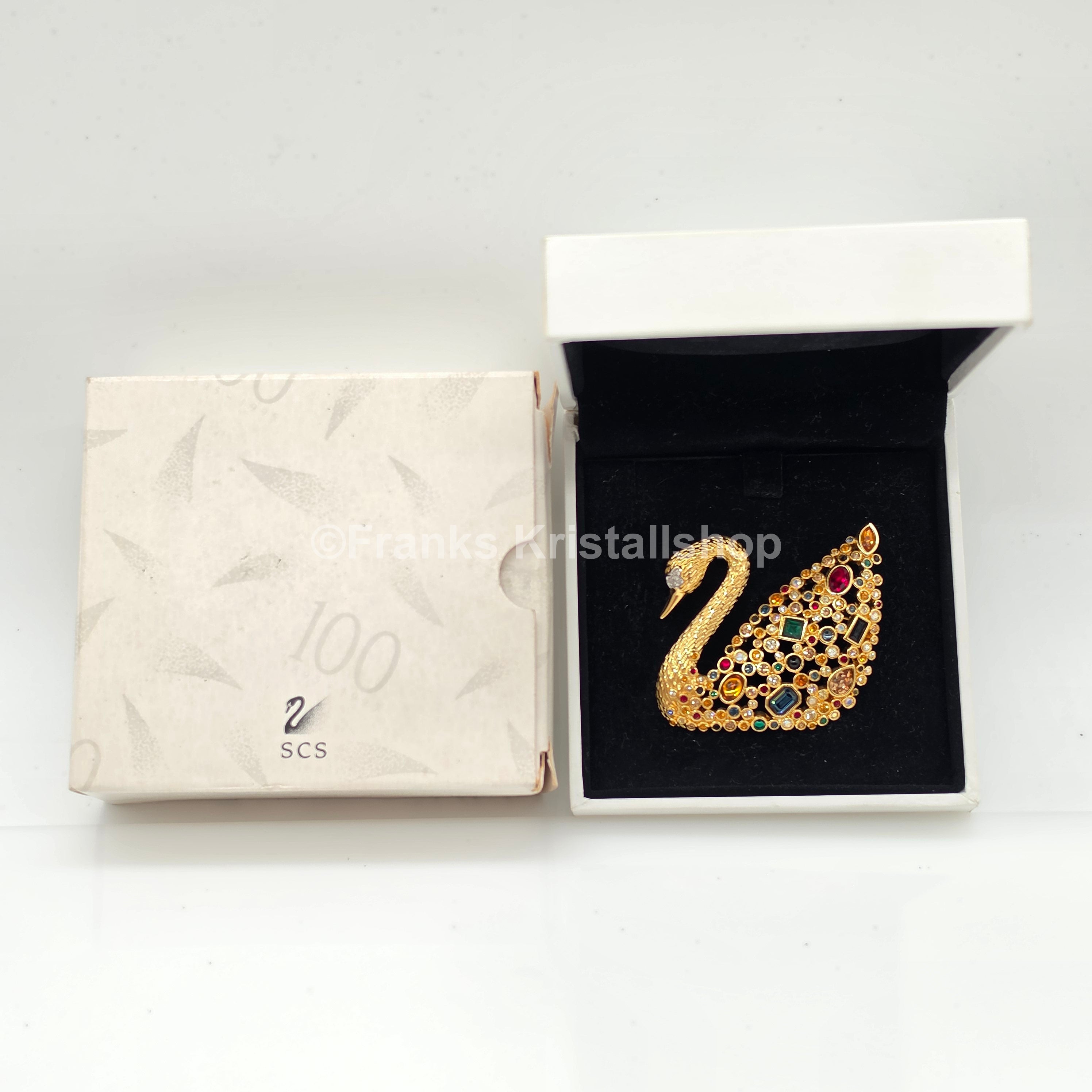 SWAROVSKI SCS Brosche Schwan Centanary 003-0004418