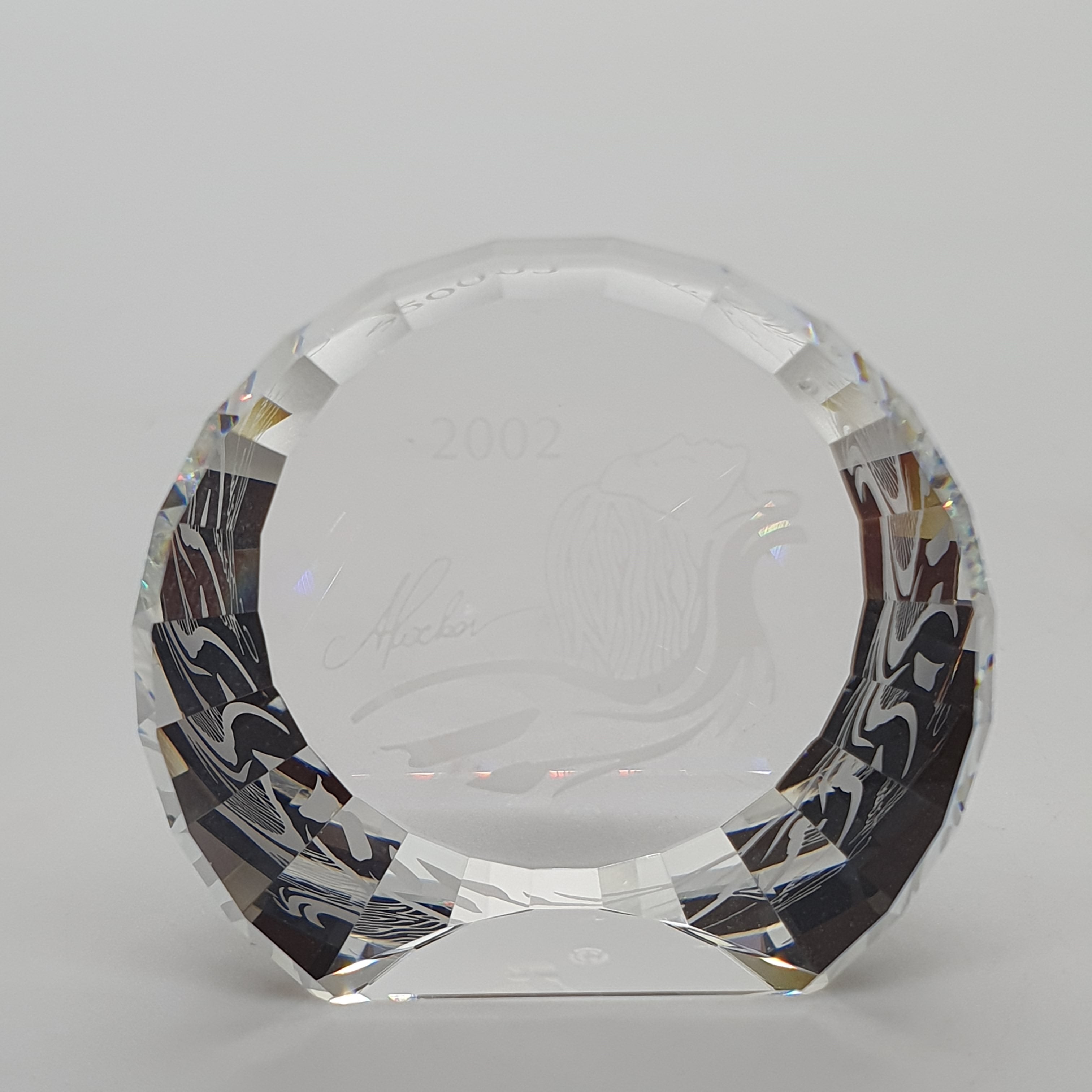 SWAROVSKI SCS Briefbeschwerer 60 mm zur Jahresfigur 2002 Isadora 608238