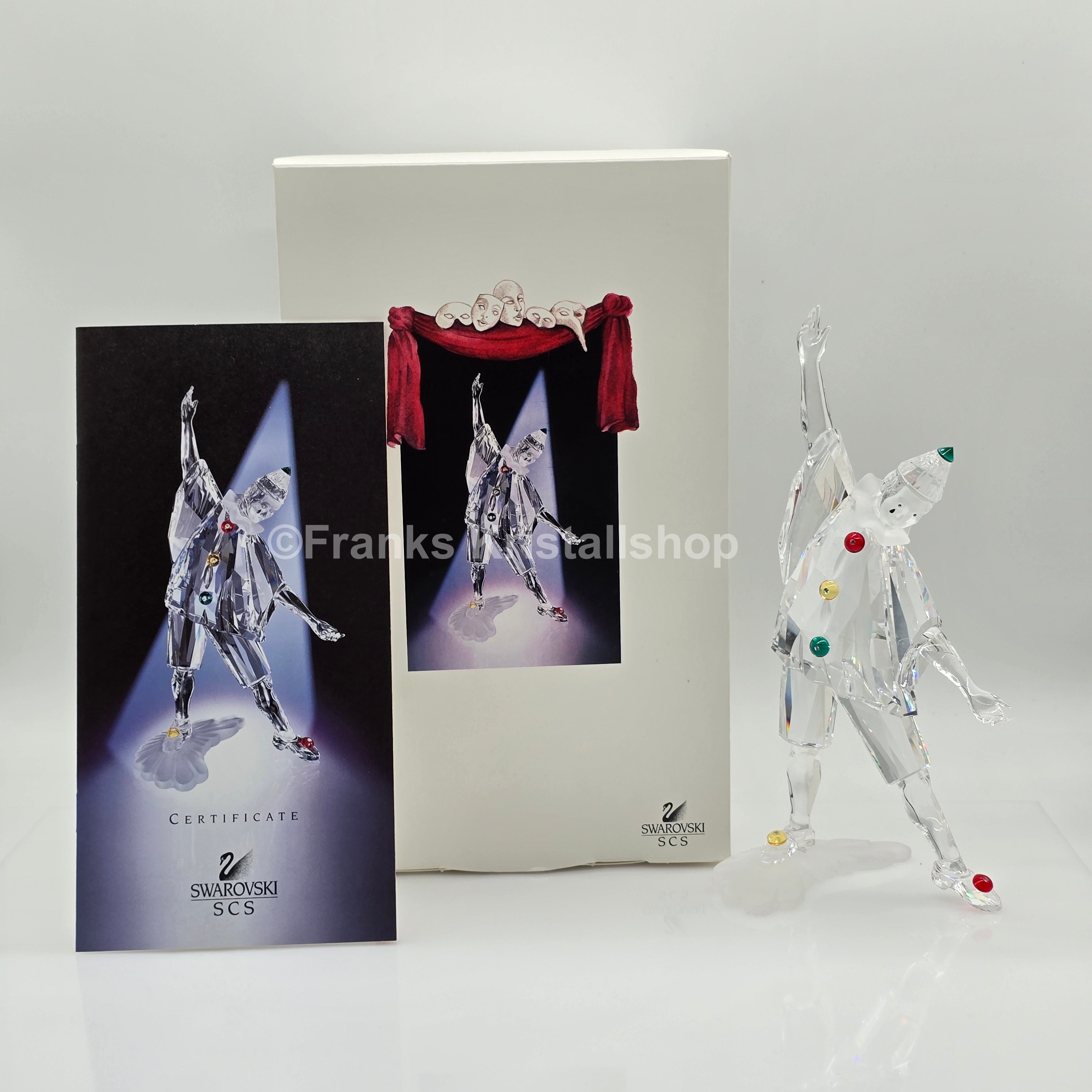 SWAROVSKI SCS Jahresfigur 1999 Pierrot 230586 – Franks Kristall Shop