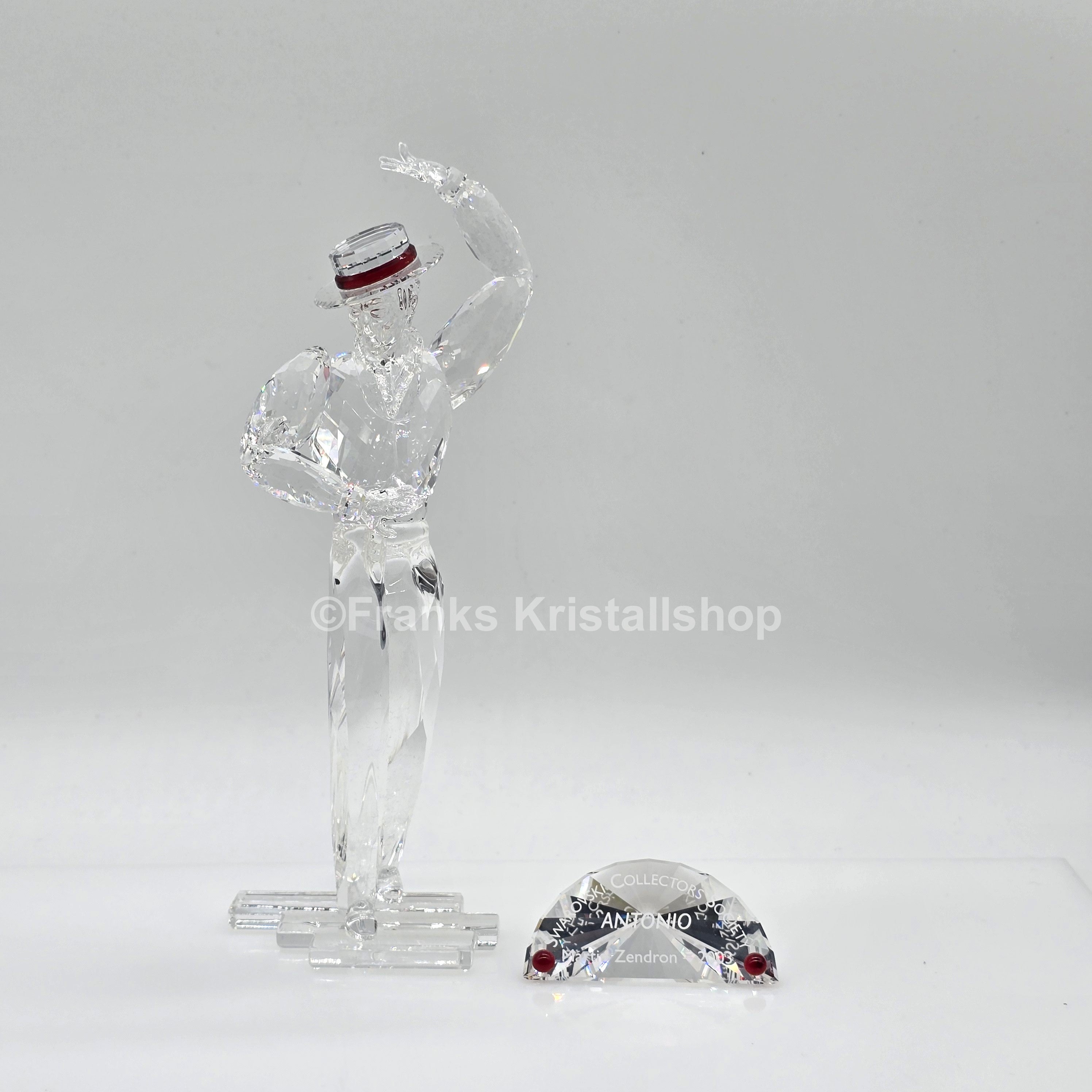 SWAROVSKI SCS Jahresfigur 2003 Magic Of Dance Antonio VAR 2 mit Namensschild 6064411