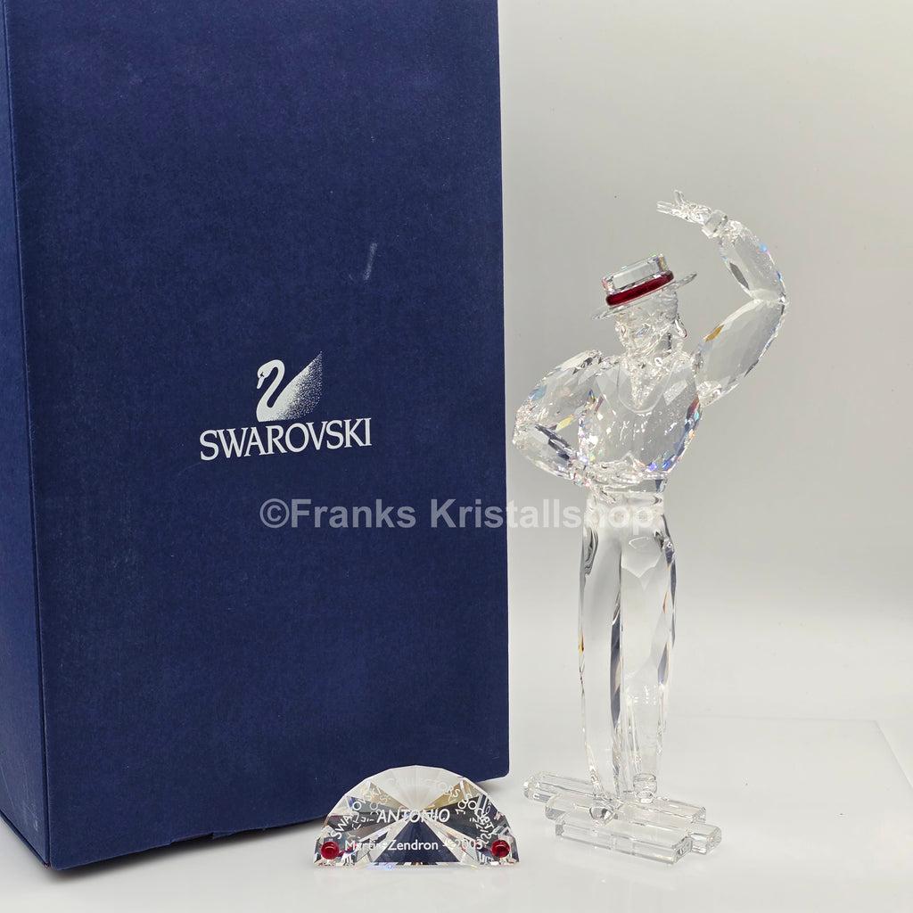SWAROVSKI SCS Jahresfigur 2003 Magic Of Dance Tänzer Antonio VAR 1 mit Namensschild 6064411