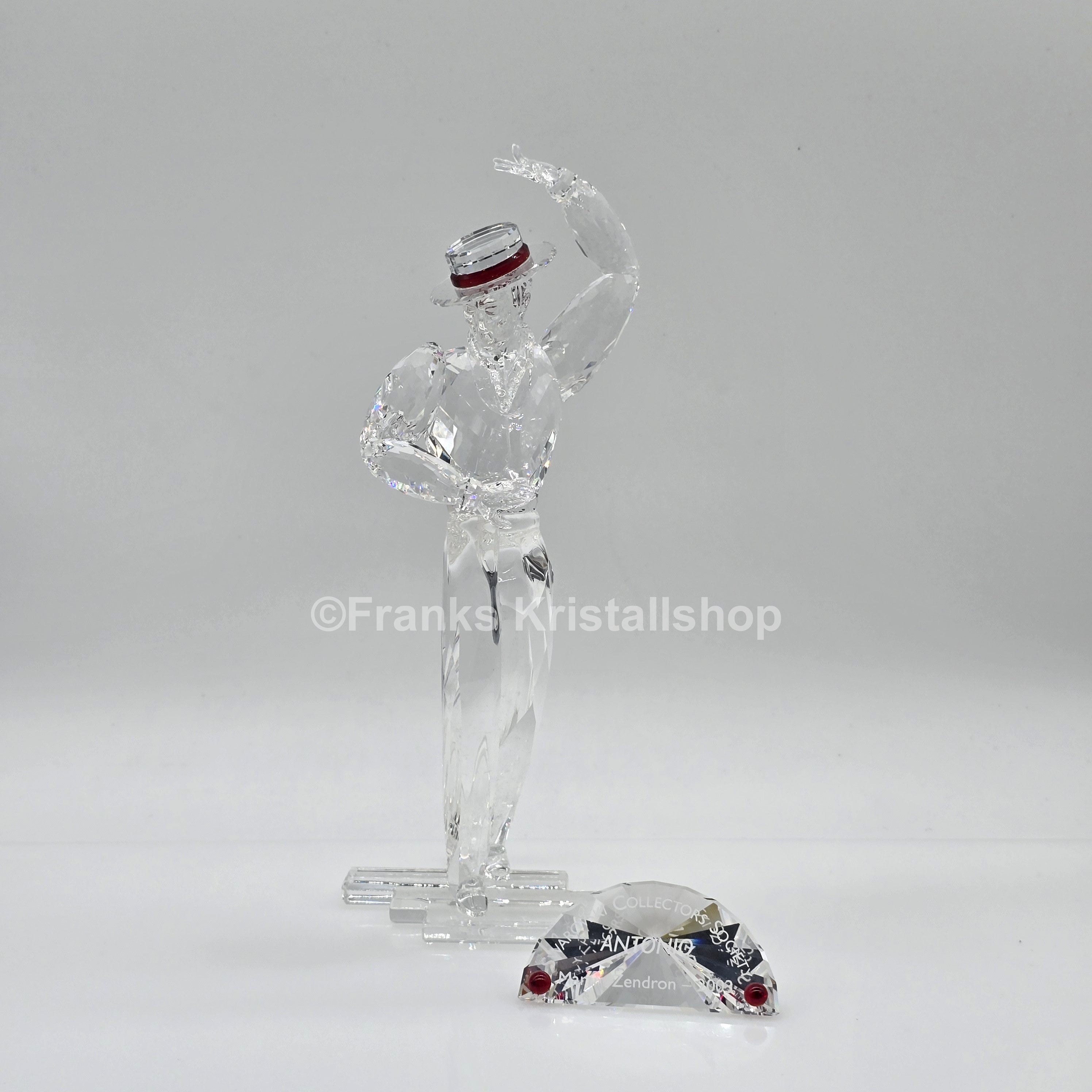 SWAROVSKI SCS Jahresfigur 2003 Magic Of Dance Antonio VAR 2 mit Namensschild 6064411