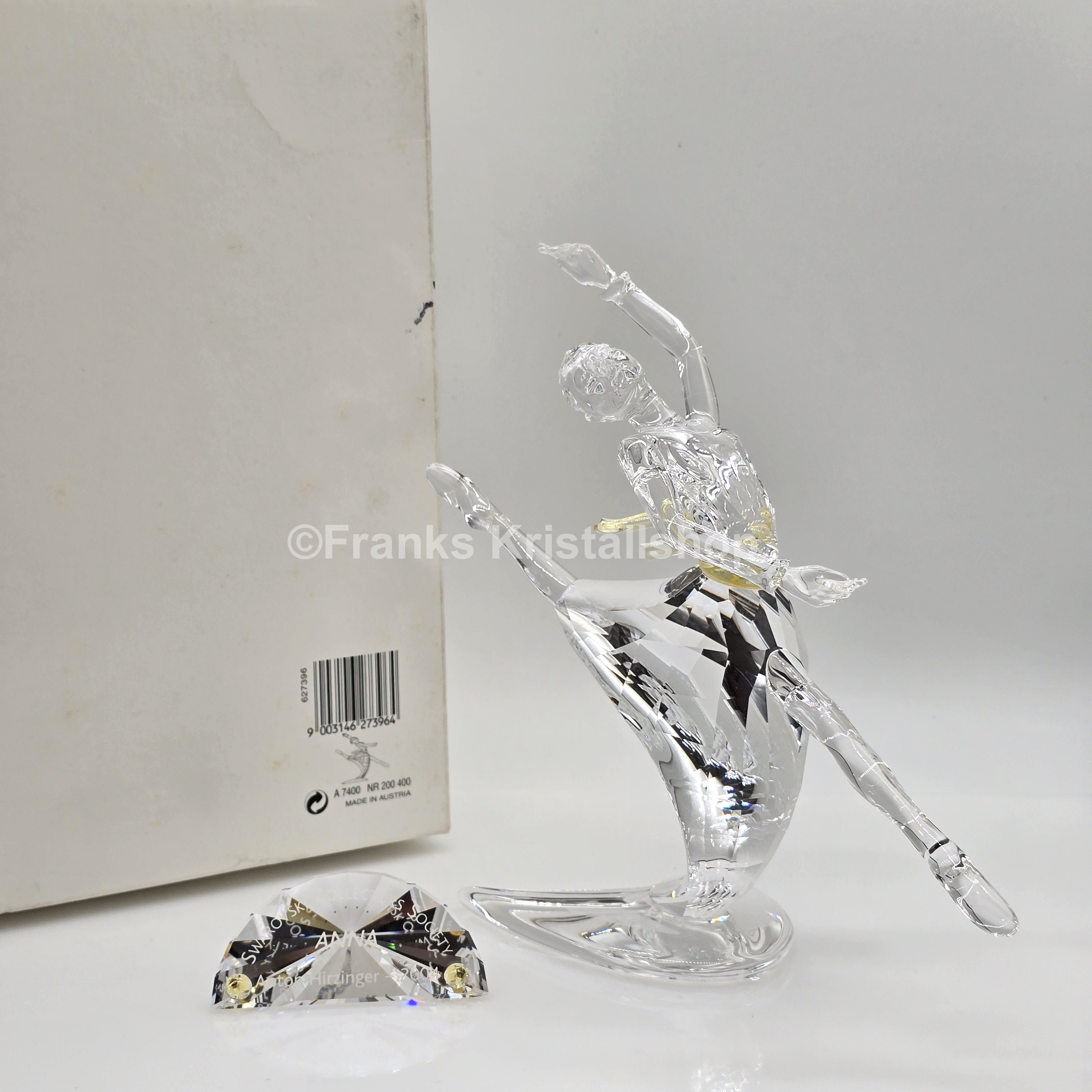 SWAROVSKI SCS Jahresfigur 2004 Magic Of Dance Anna mit Namensschild 627396