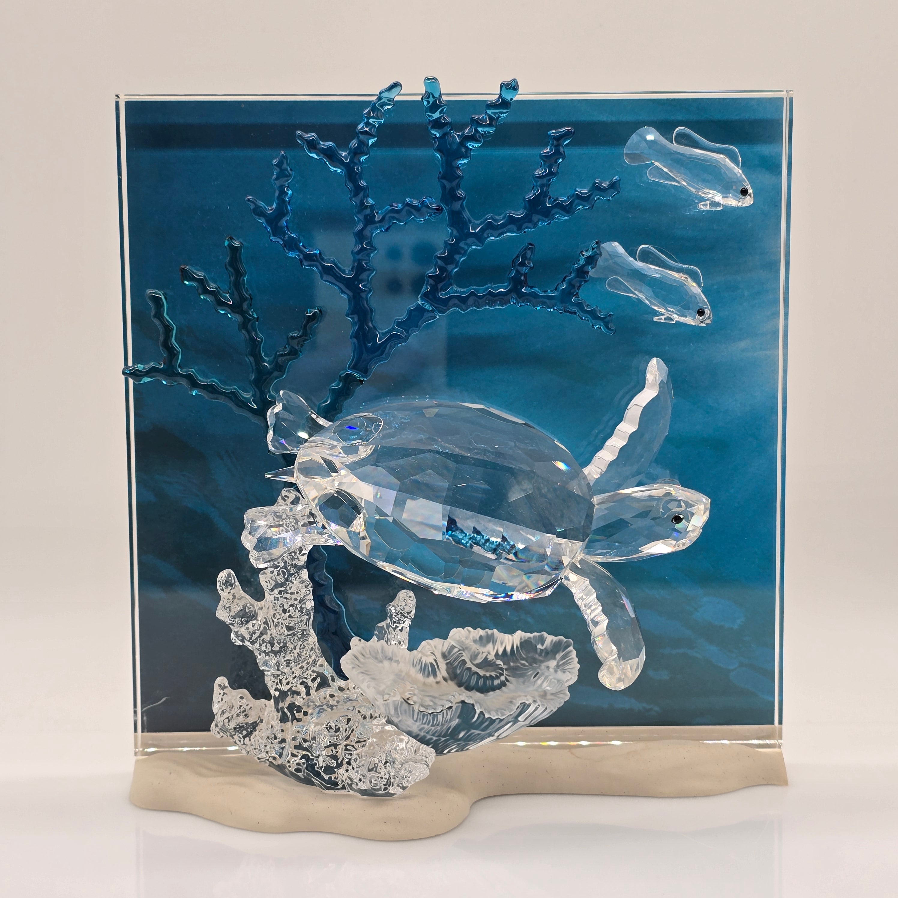 SWAROVSKI SCS Jahresfigur 2006 Wonders Of The Sea Schildkröte Eternity Color 684266