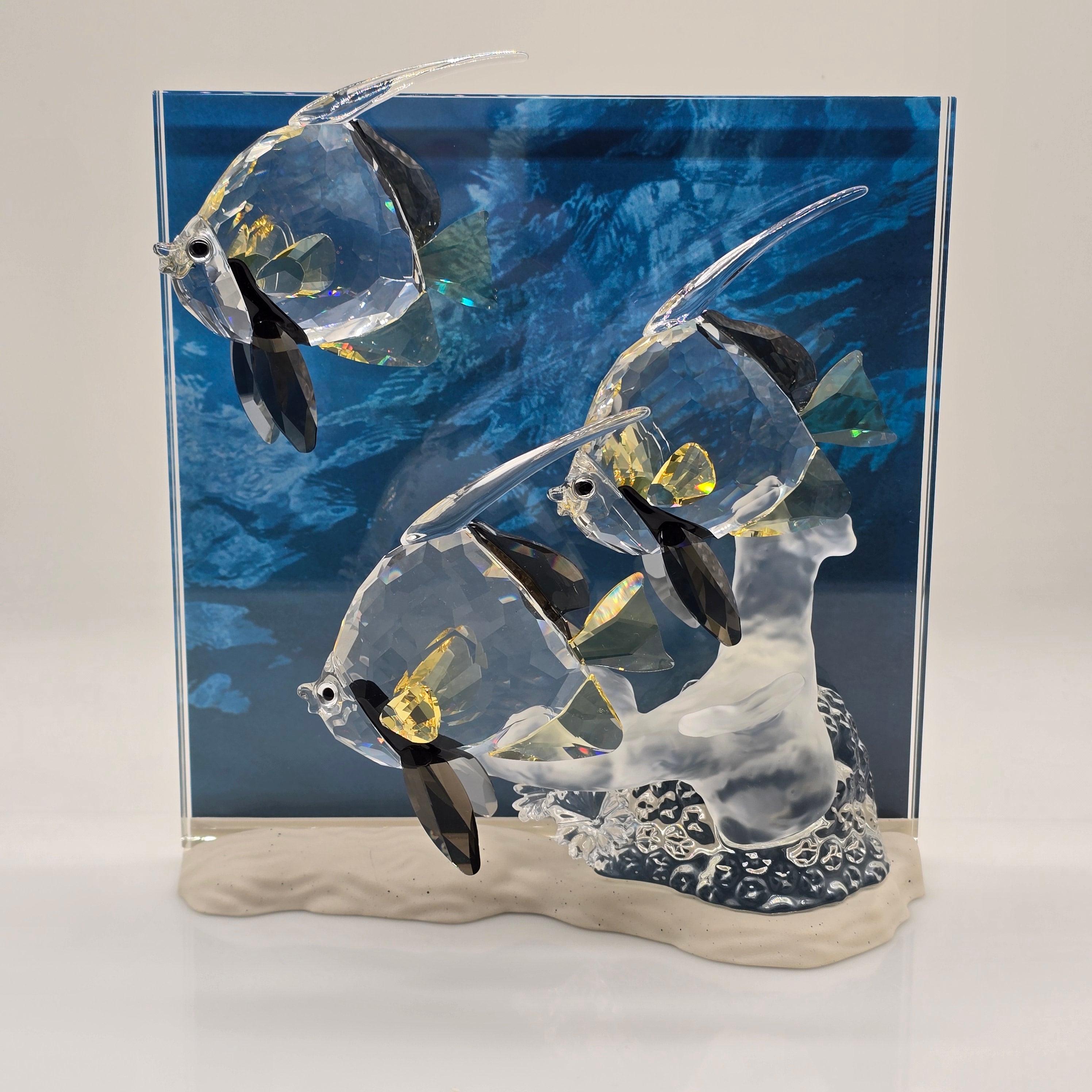 SWAROVSKI SCS Jahresfigur 2007 Wonders Of The Sea Community Color 854650 oS oU