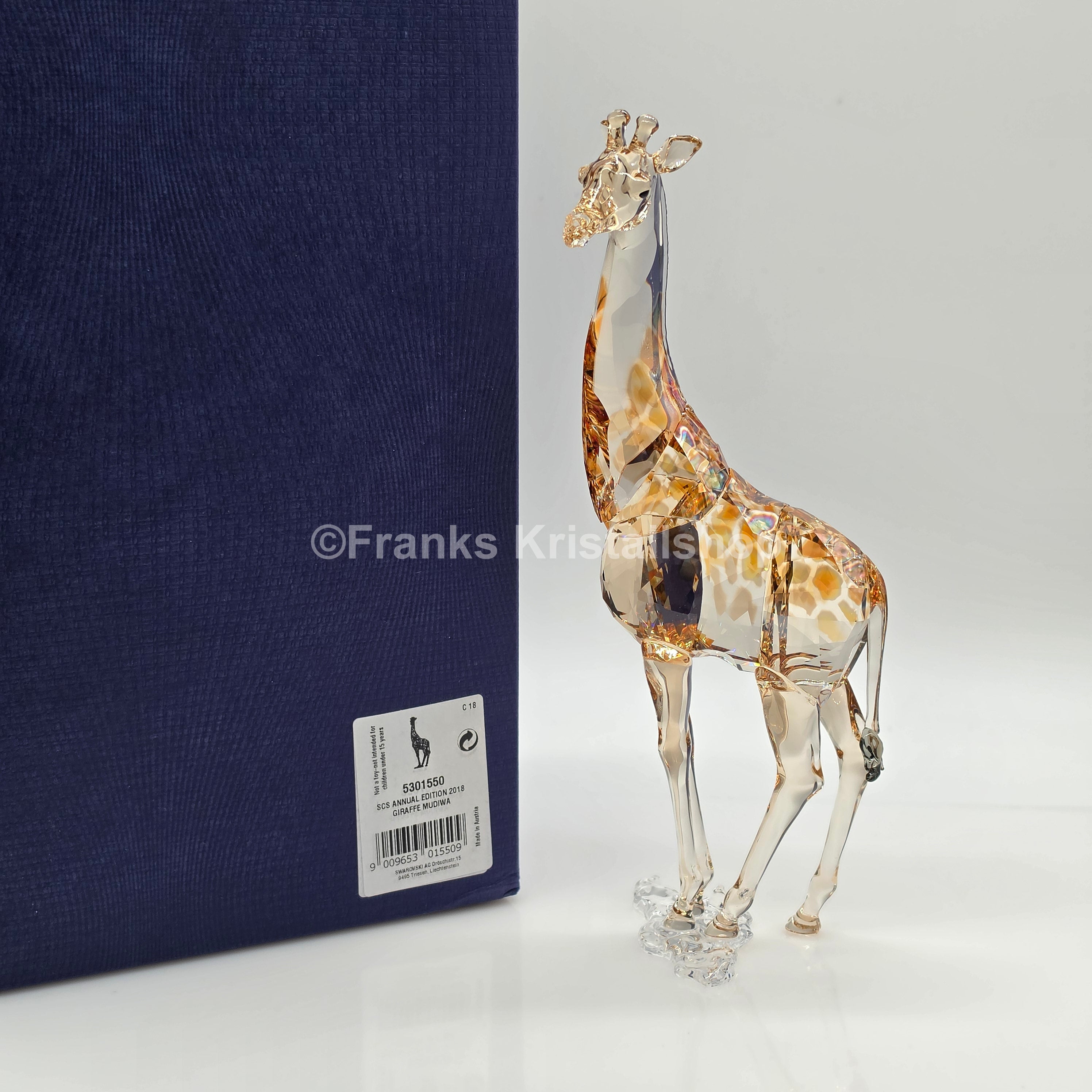 SWAROVSKI SCS Jahresfigur 2018 Giraffe Mudiwa 5301550