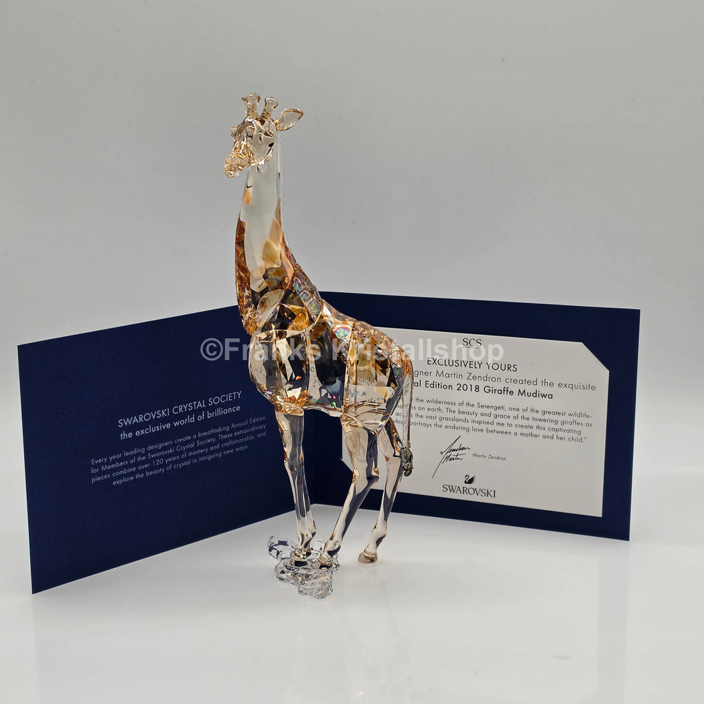 SWAROVSKI SCS Jahresfigur 2018 Giraffe Mudiwa 5301550