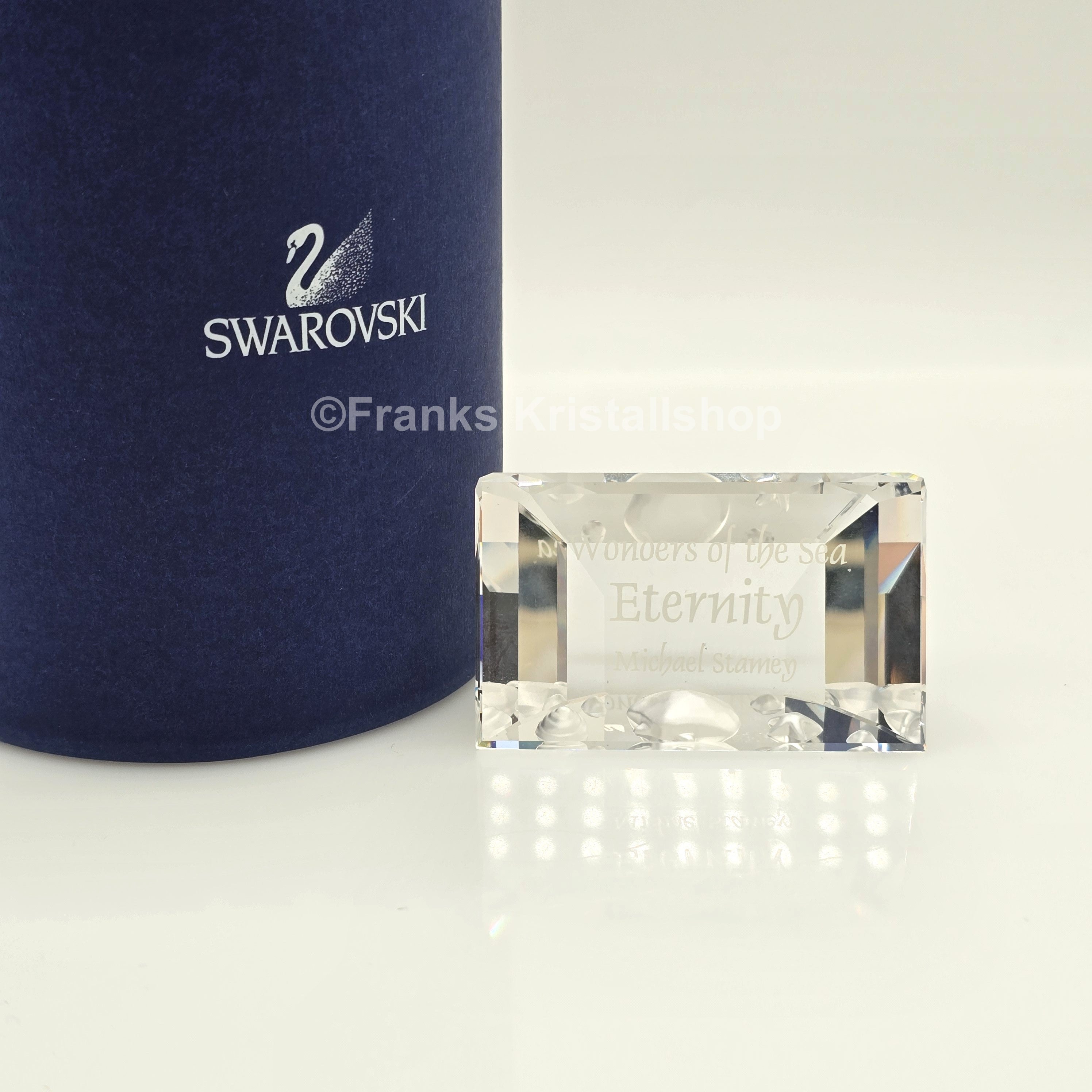 SWAROVSKI SCS Namensschild Eternity Wonders of the Sea 855626