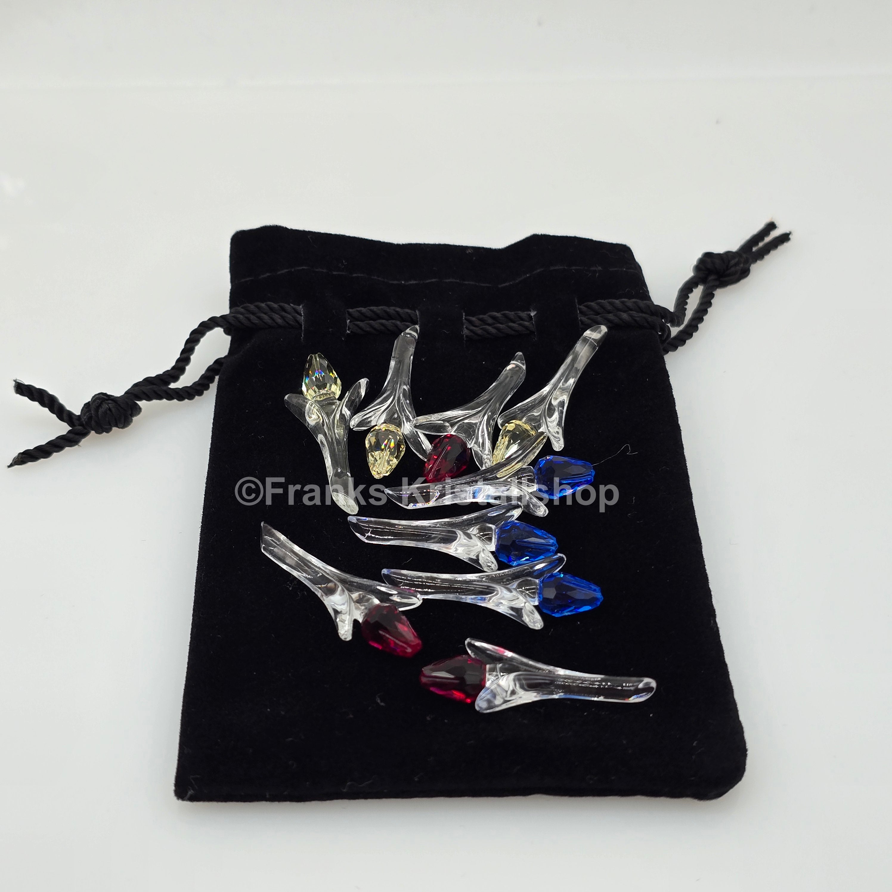 SWAROVSKI SCS Tulpe Gelb mit kleinen Tulpen 606568 + 606546R