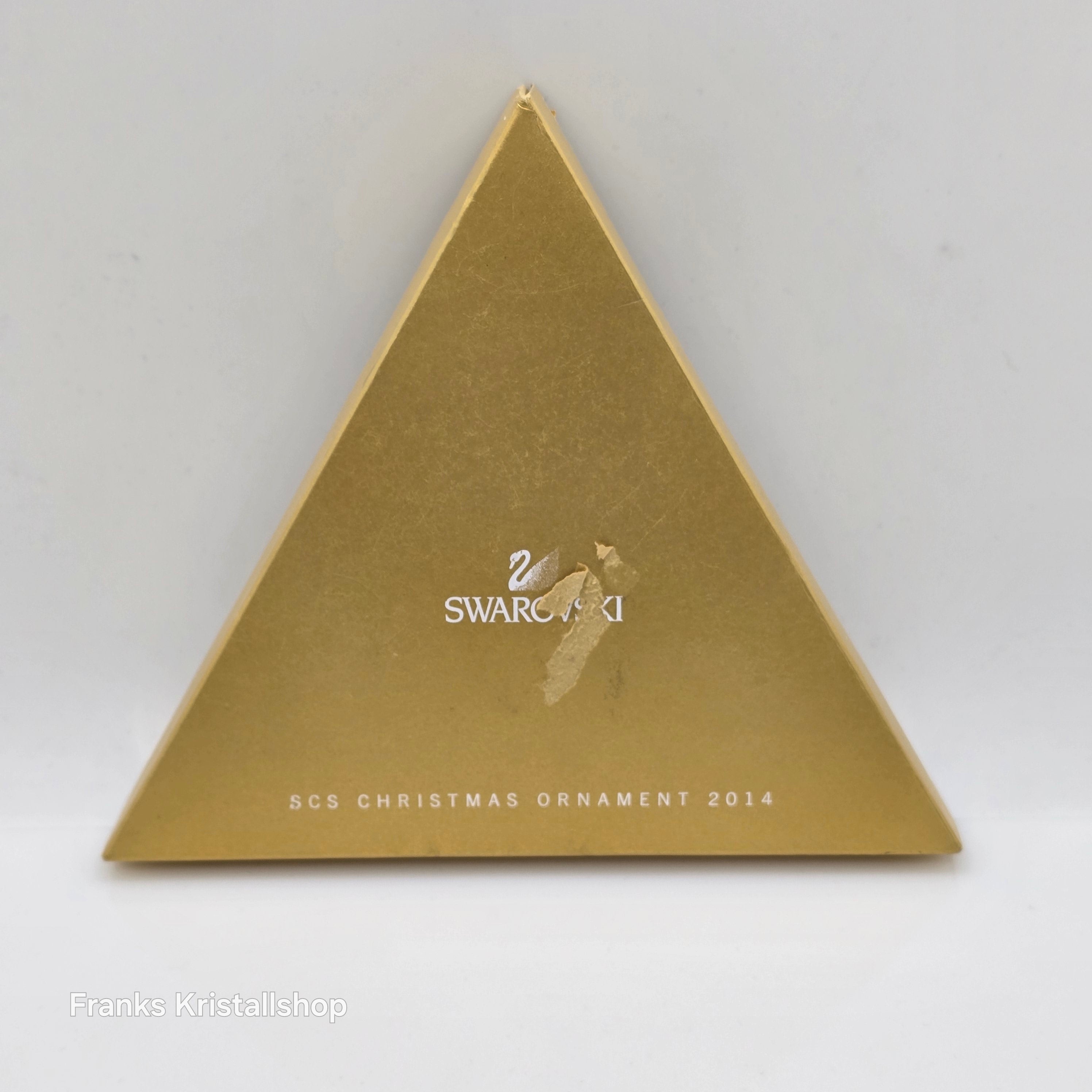SWAROVSKI Weihnachtsstern 2014 Groß Gold SCS 5059027