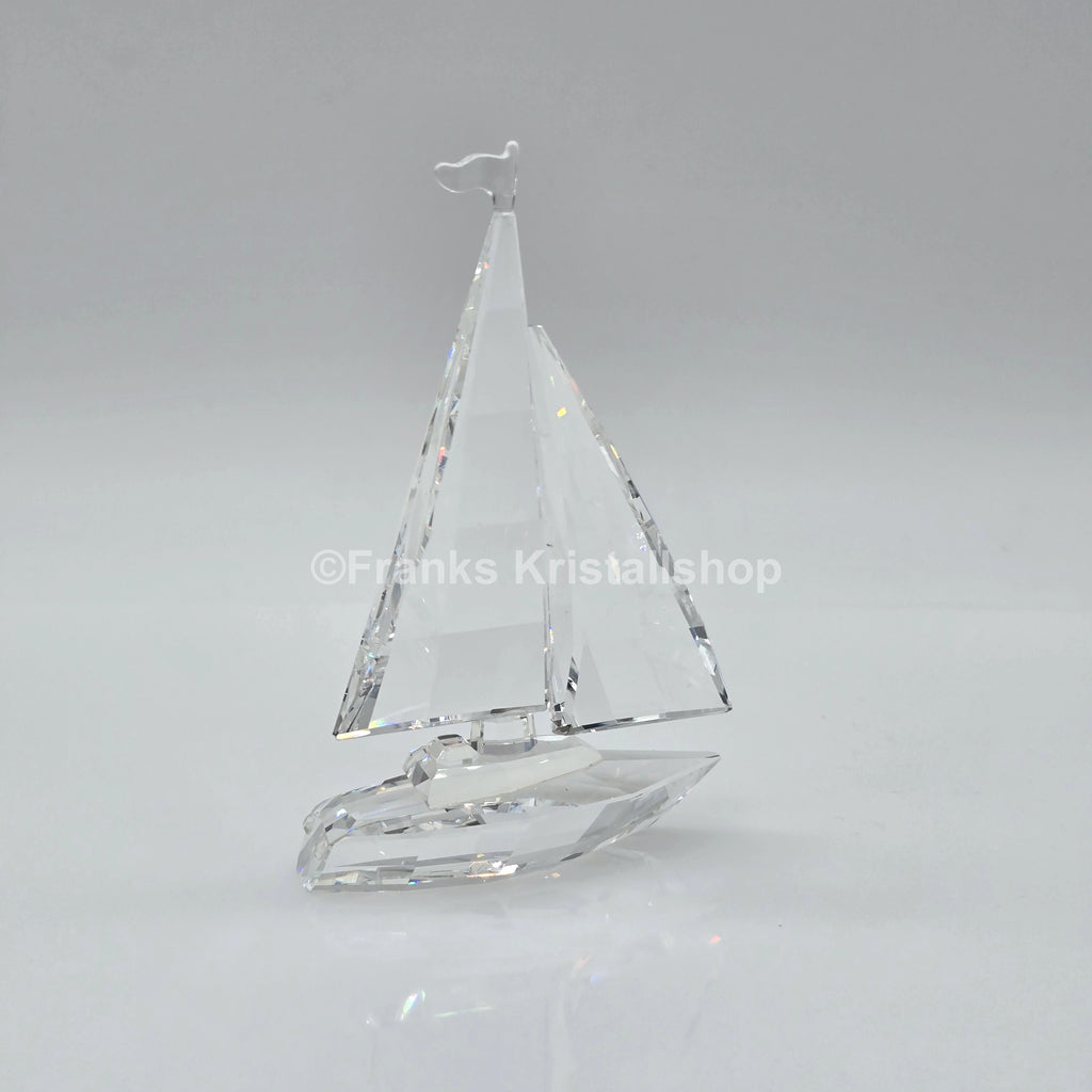SWAROVSKI Segelboot komplett mit Fahne 183269