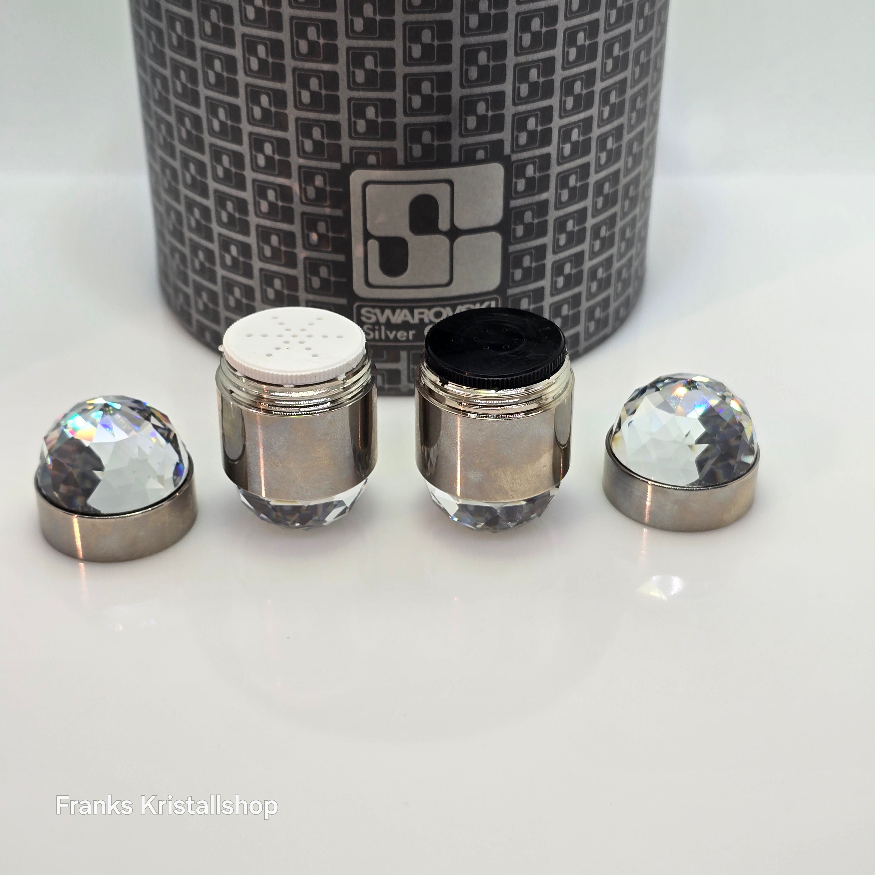 SWAROVSKI Salz- und Pfeffer Set 211313 7502/030 031 032 Rhodium