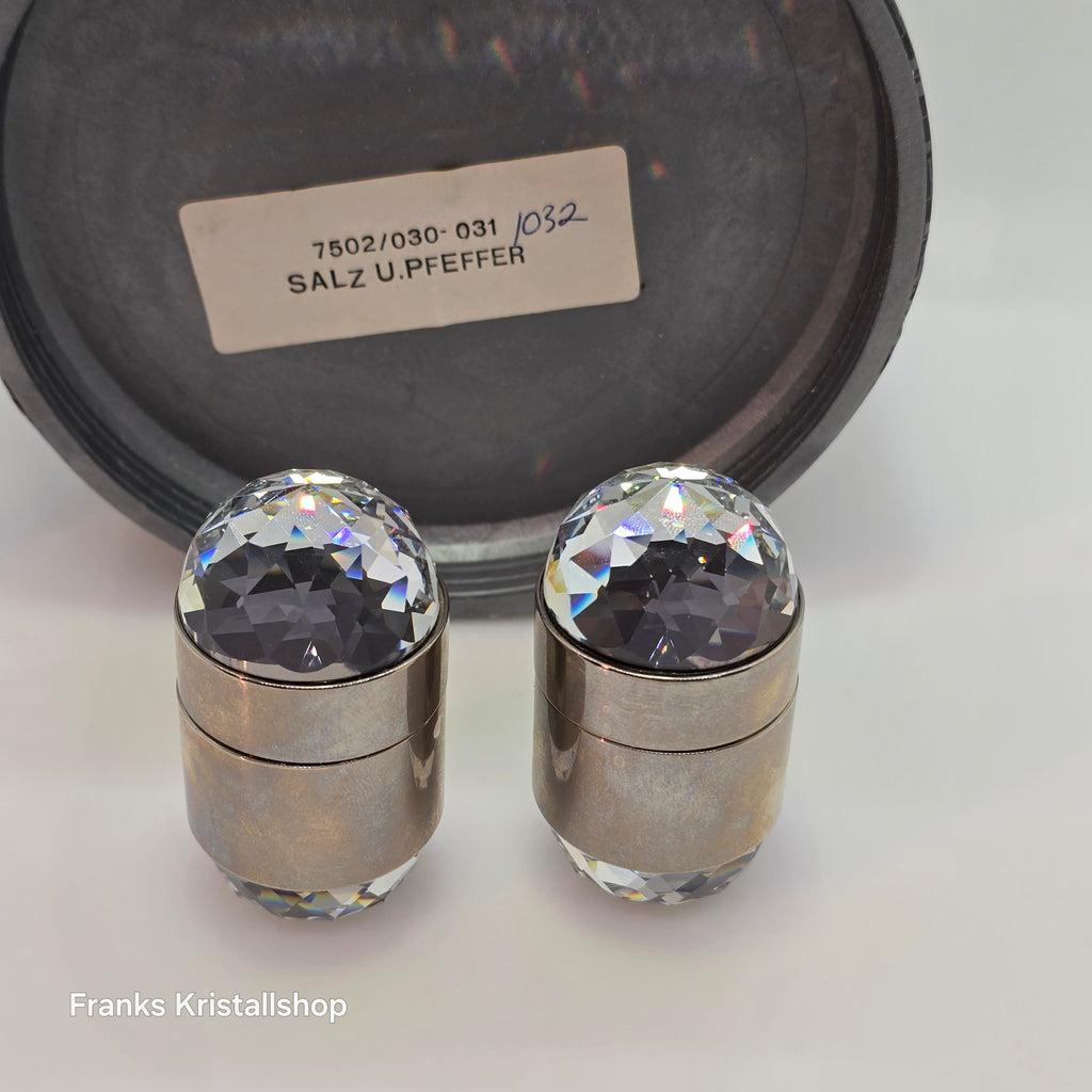 SWAROVSKI Salz- und Pfeffer Set 211313 7502/030 031 032 Rhodium