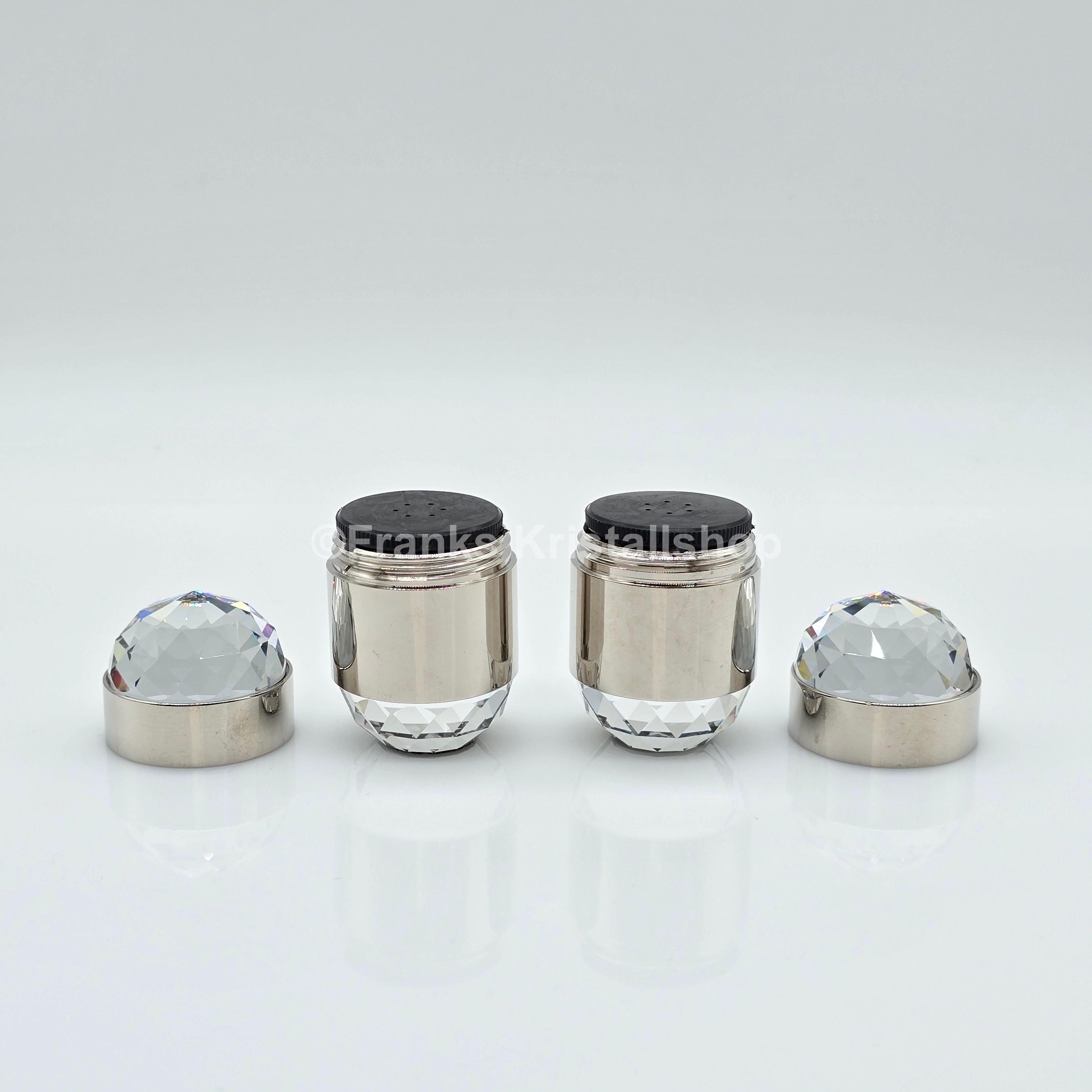 SWAROVSKI Salz- und Pfeffer Set mit Ständer 211313 7502 030 031 032
