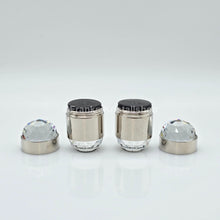 Lade das Bild in den Galerie-Viewer, SWAROVSKI Salz- und Pfeffer Set mit Ständer 211313 7502 030 031 032 Rhodium
