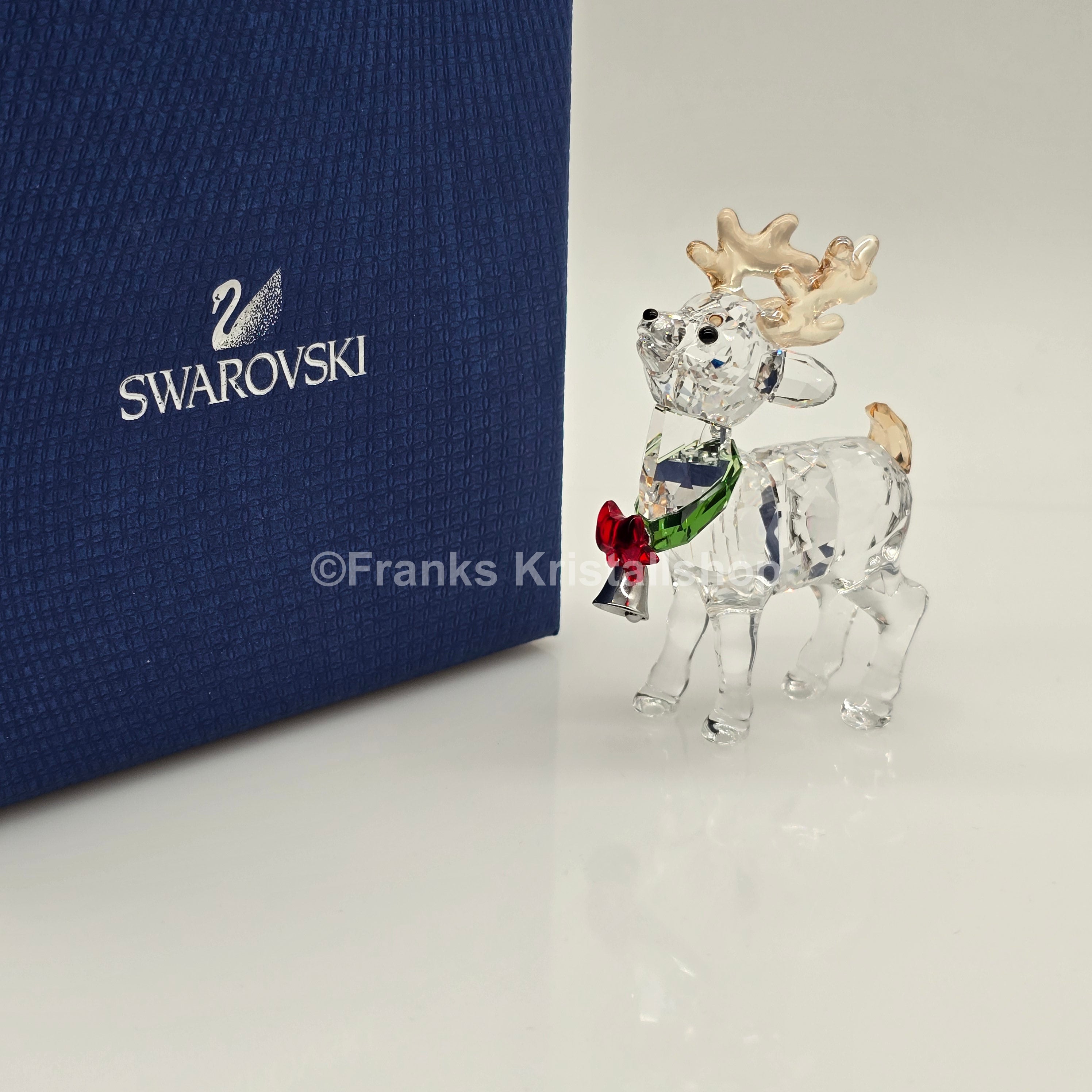 SWAROVSKI Santas Rentier mit Glocke 5532575