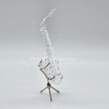 Lade das Bild in den Galerie-Viewer, SWAROVSKI Saxophon inklusive Ständer 211728
