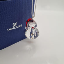 Lade das Bild in den Galerie-Viewer, SWAROVSKI Schaukelnder Schneemann Ornament 5189475
