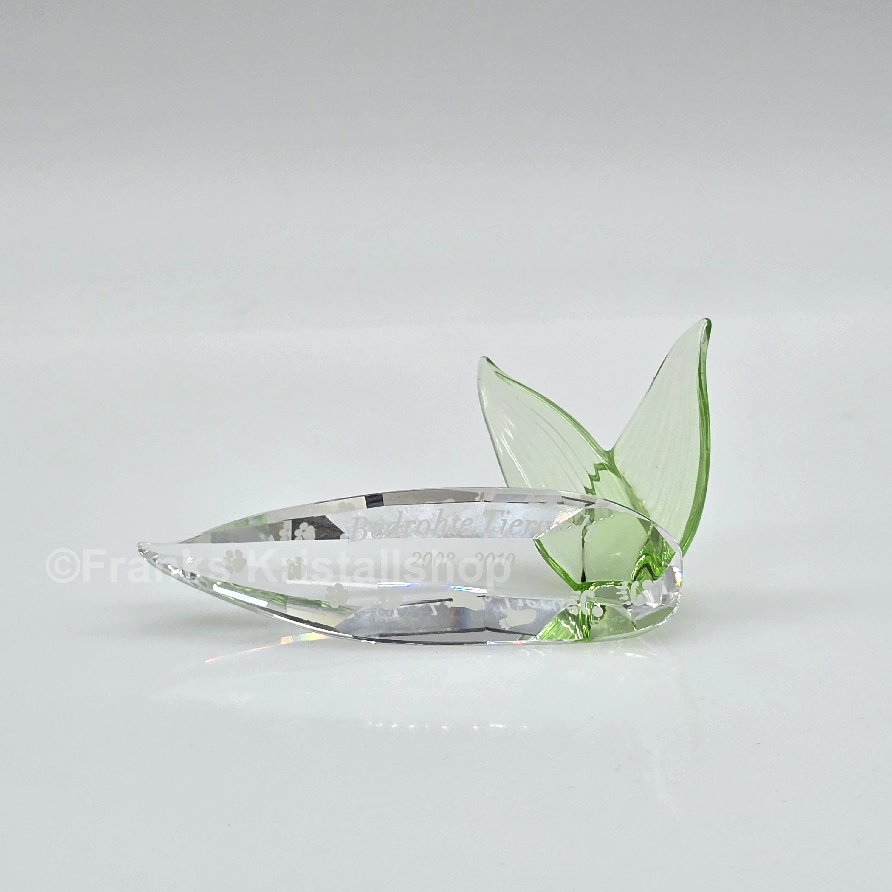 SWAROVSKI SCS Jahresfigur 2008 Pandas 900918 mit Namensschild 959097